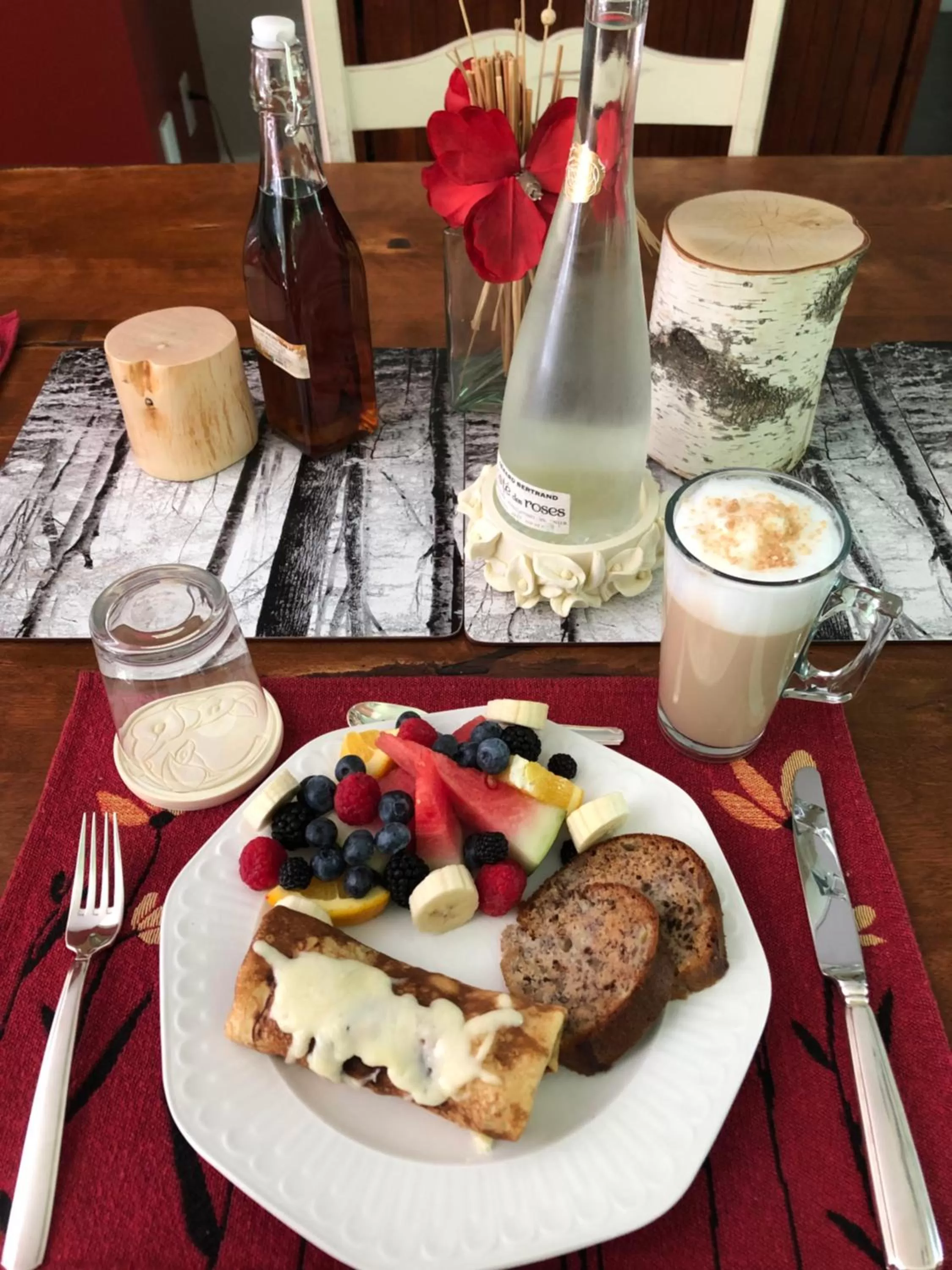 Food and drinks in Au Gré Du Temps - Gîte B&B