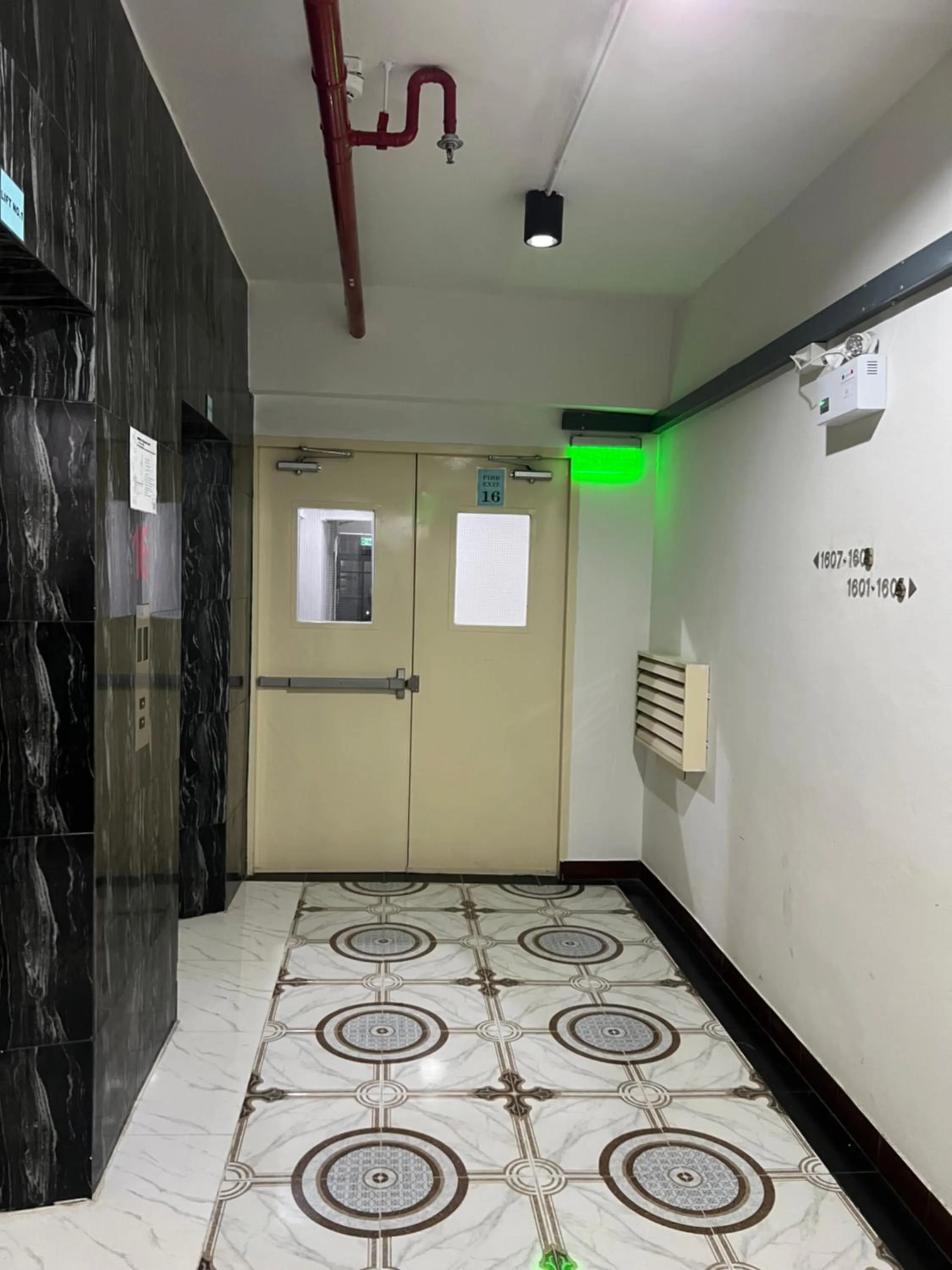 Floor plan in Mall Suites Hotel