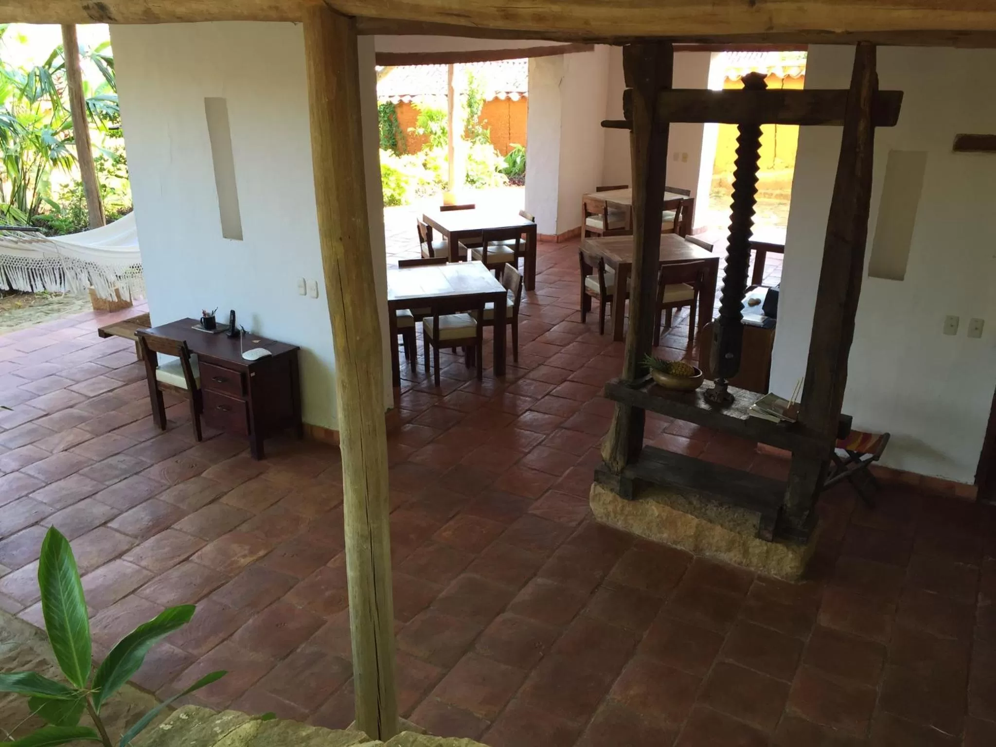 Patio, Restaurant/Places to Eat in Achiotte Hotel Boutique by Masaya