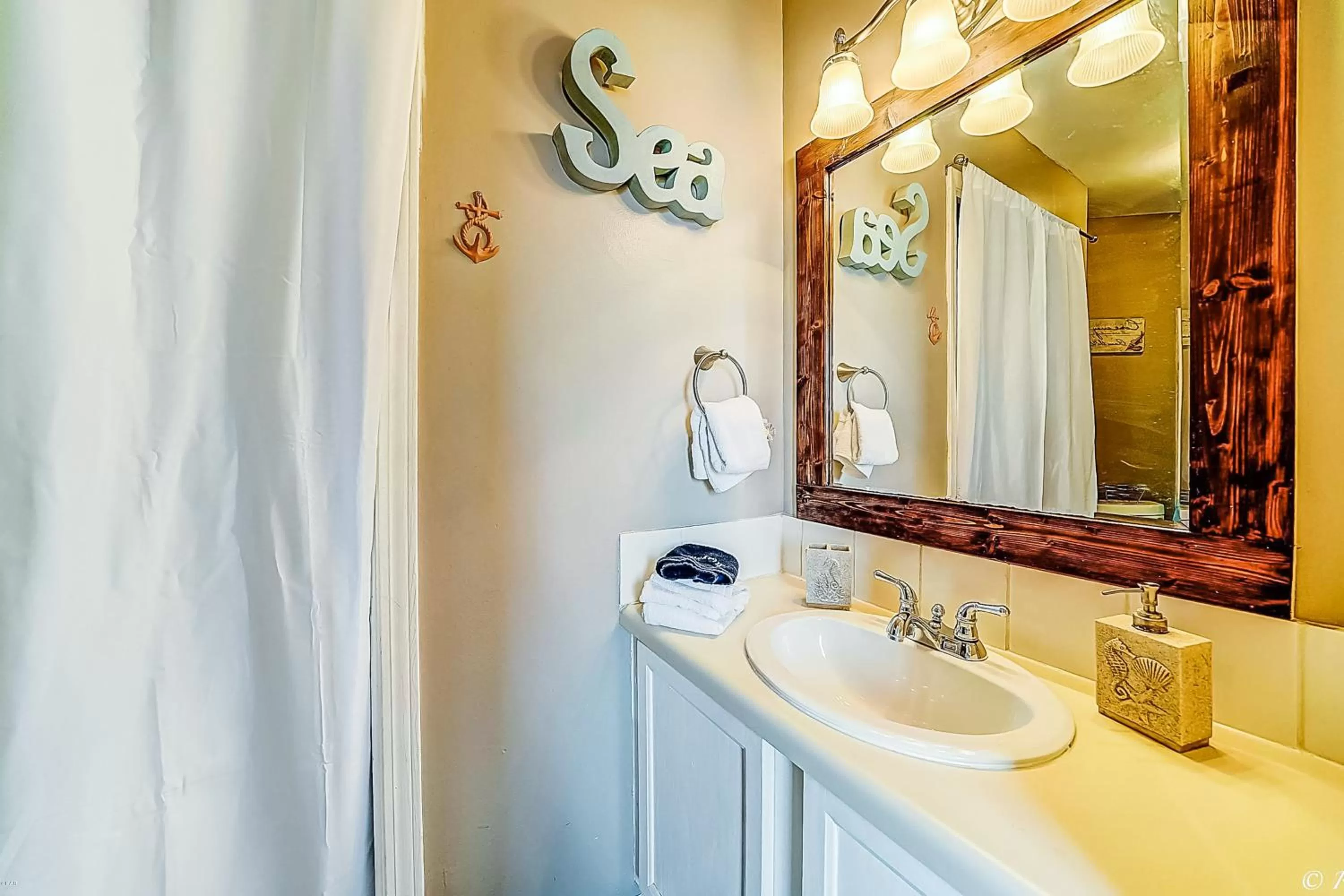 Bathroom in Sand Castle Villa #26