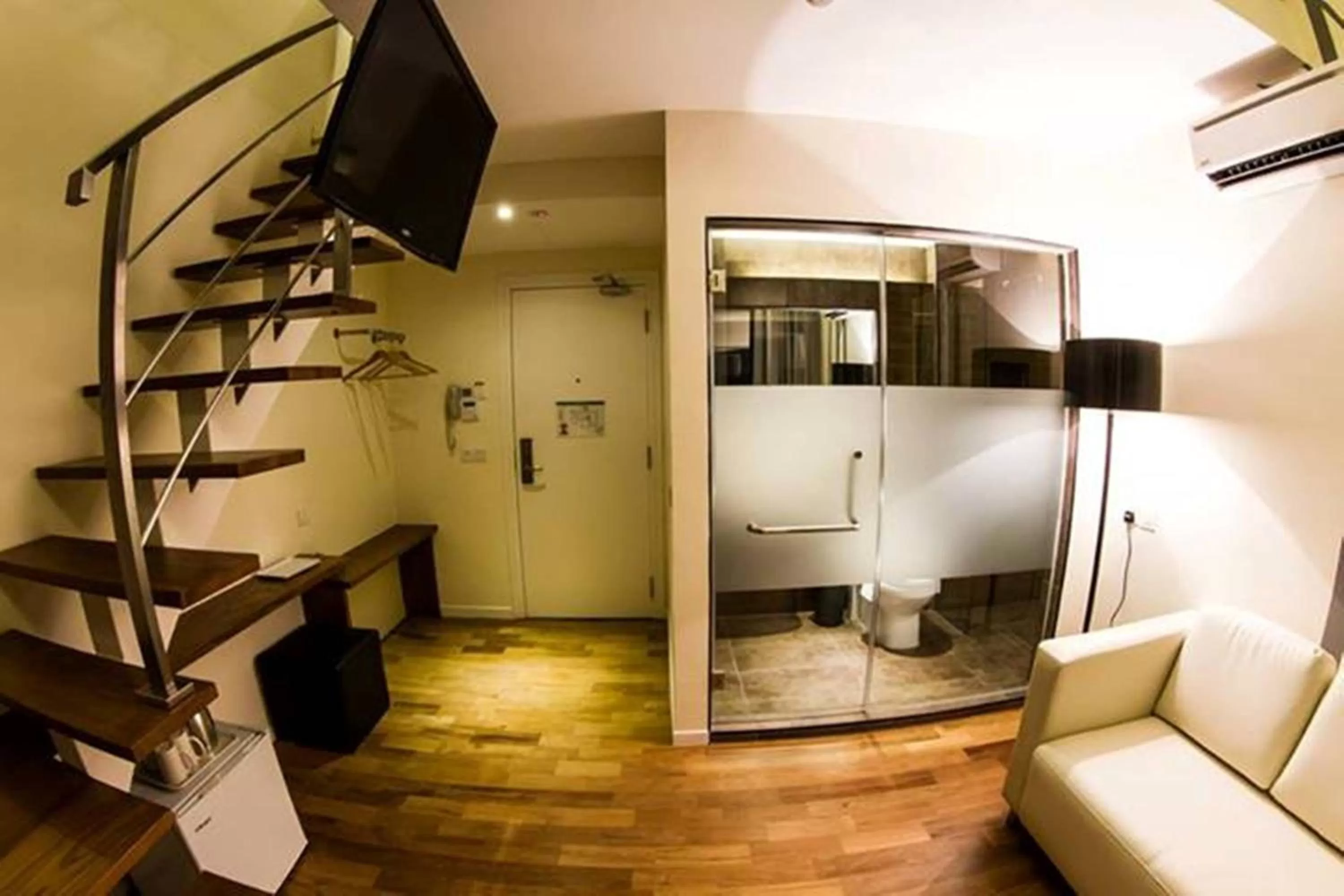 Living room in Mood Hotel