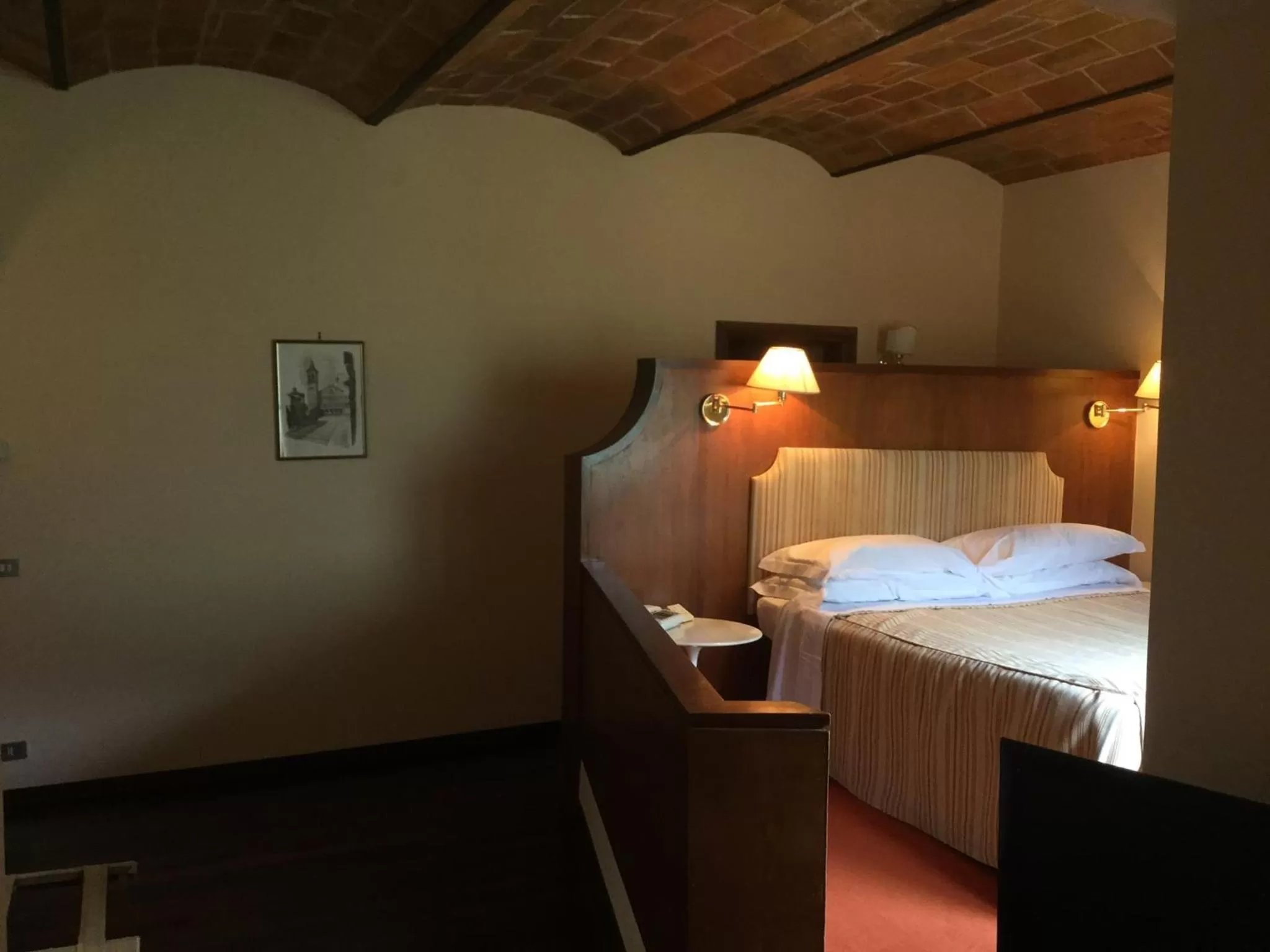 Bed in Hotel Gattapone