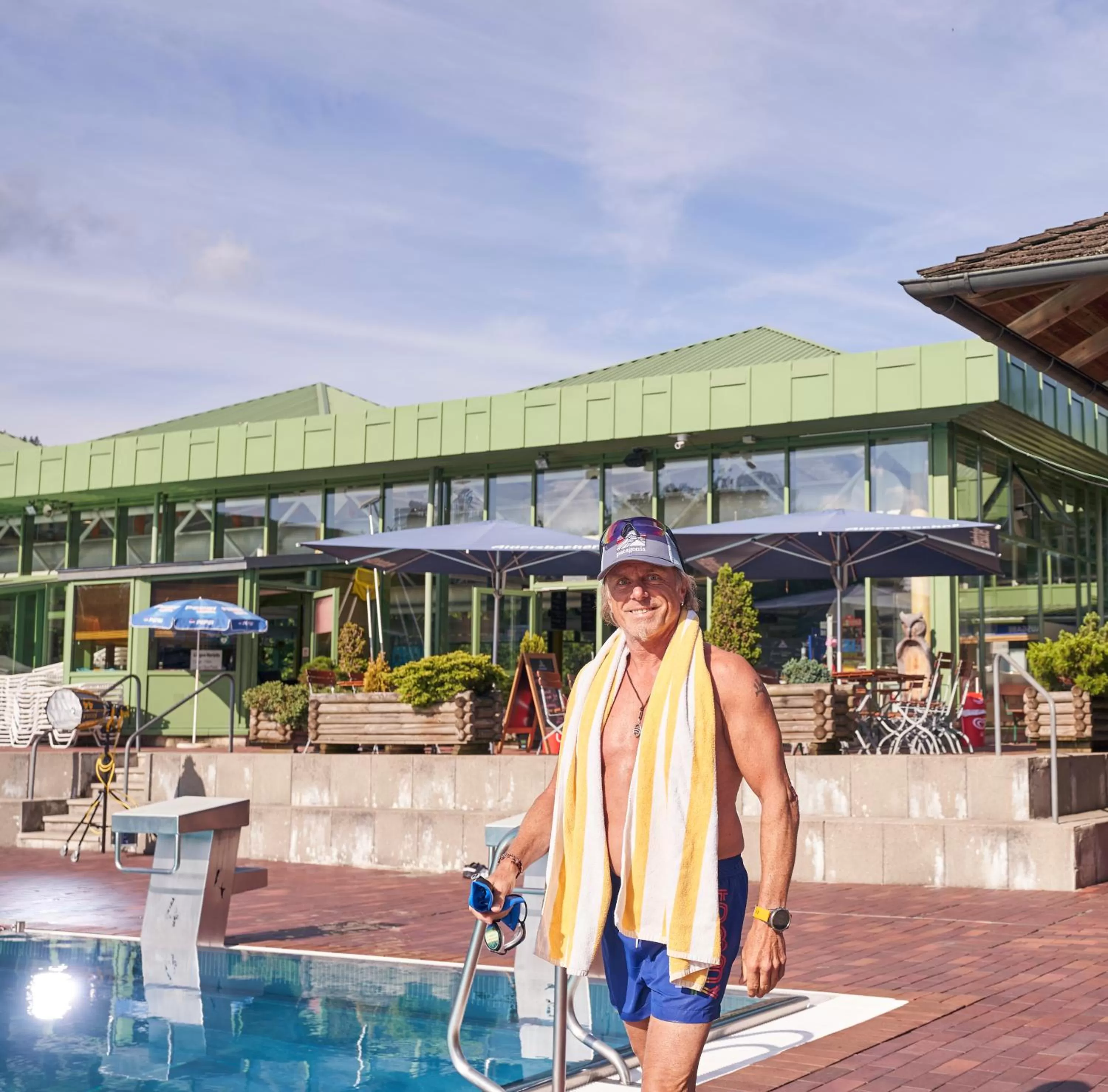 Open Air Bath in Wander und Aktiv Hotel Rösslwirt