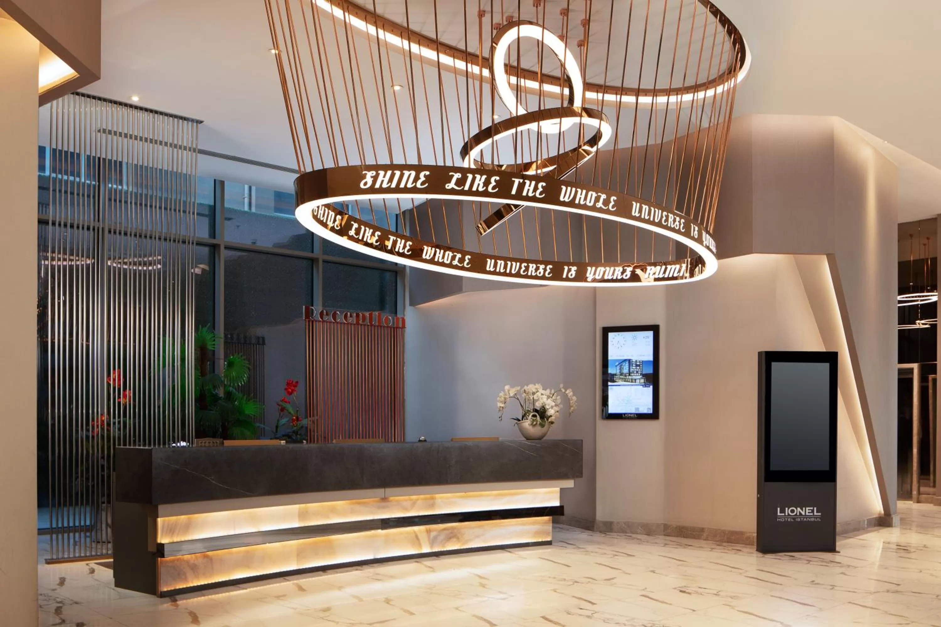 Lobby or reception in Lionel Hotel Istanbul