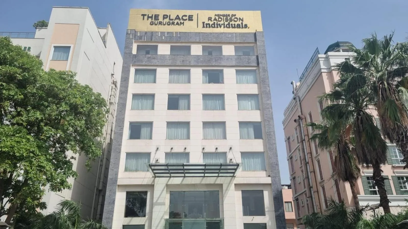 Property building in The Place Gurugram, a member of Radisson Individuals