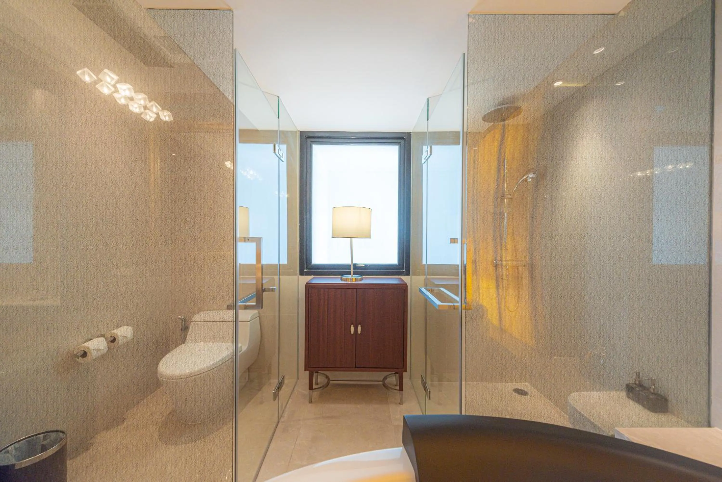 Bathroom in Summit Windmill Golf Suite Hotel at Suvarnabhumi