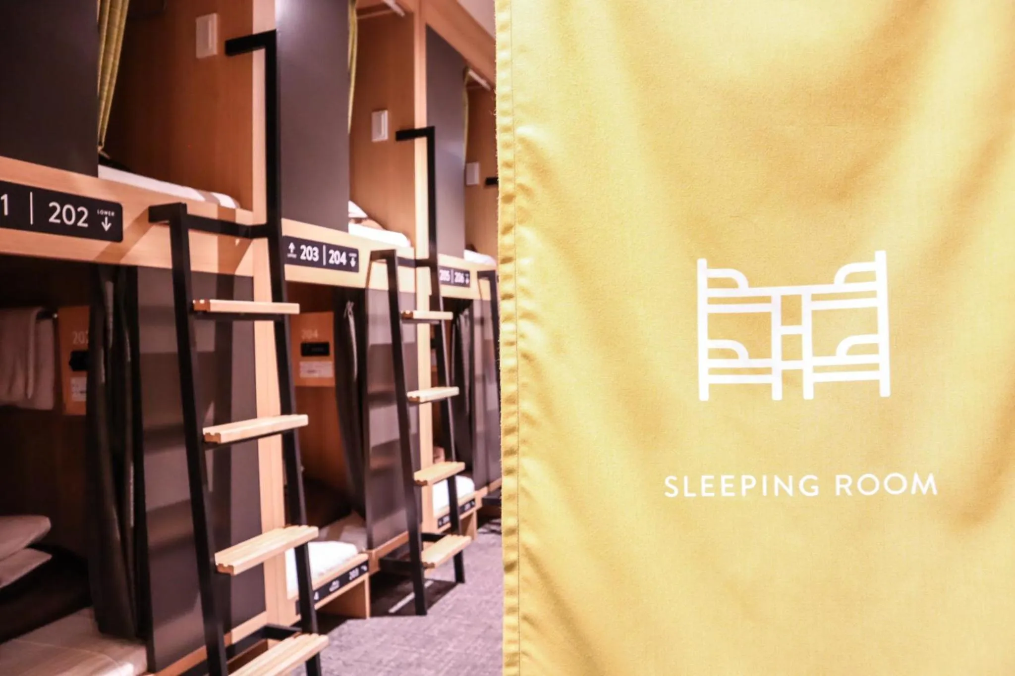 Bedroom in WeBase Hiroshima