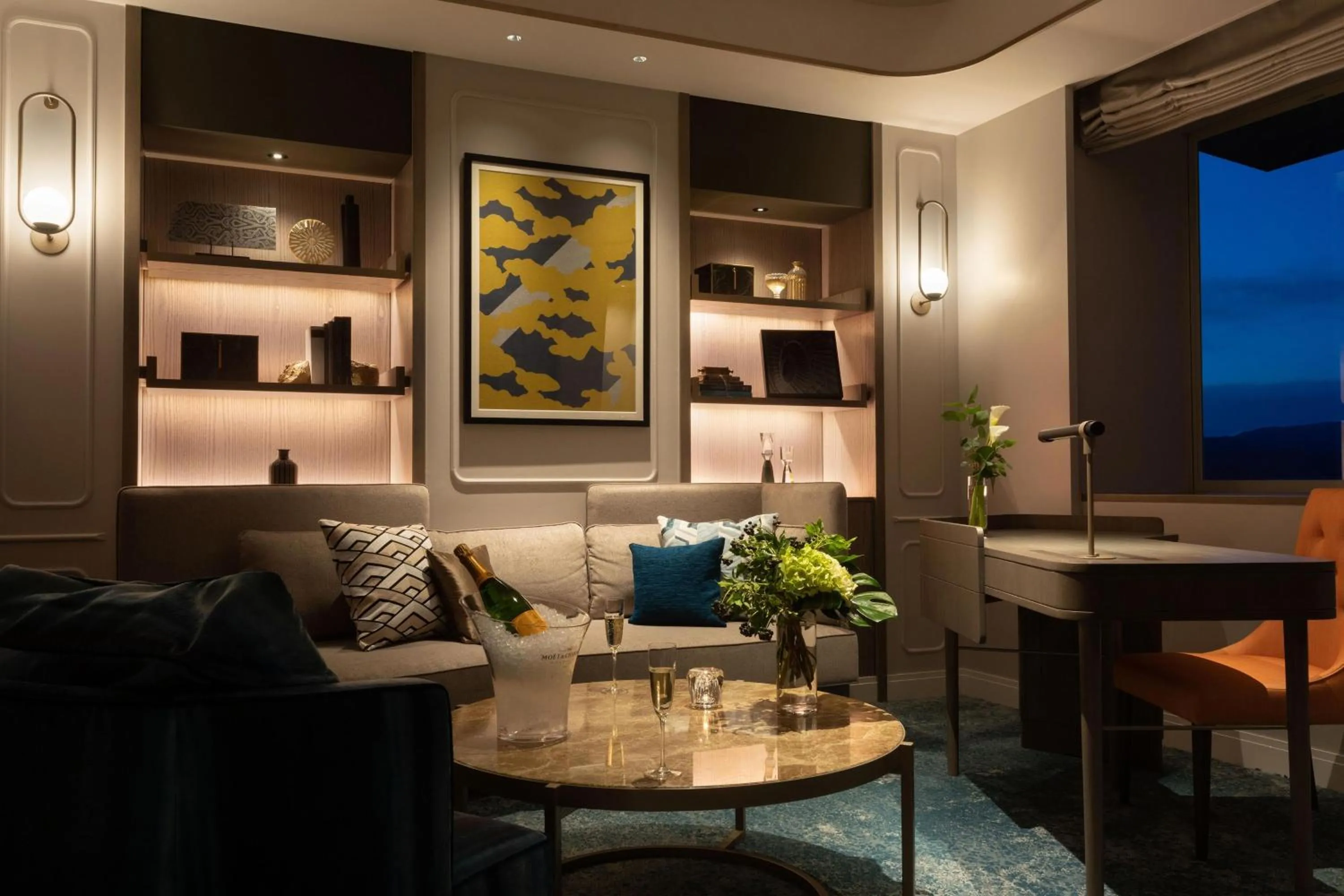 Photo of the whole room in The Westin Miyako Kyoto