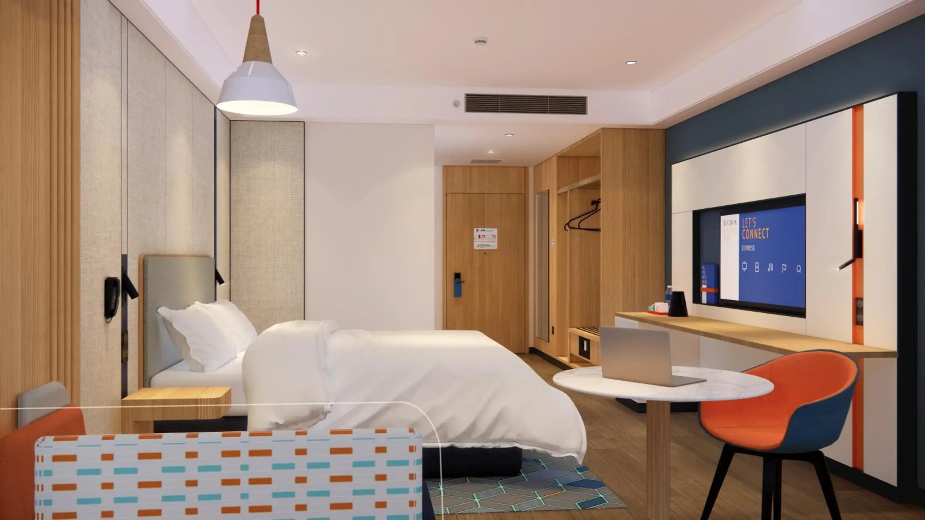 Standard Twin Room in Holiday Inn Express Lanzhou Jianlan, an IHG Hotel Standard Twin Room in Holiday Inn Express Lanzhou Jianlan, an IHG Hotel