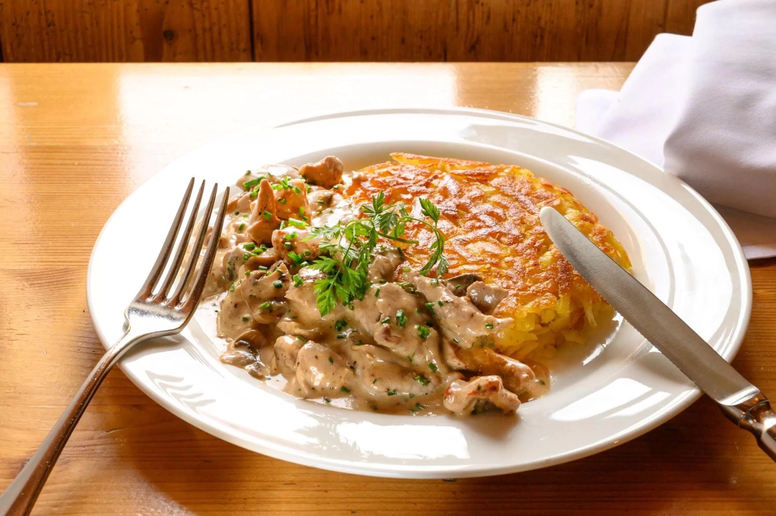 Food and drinks in Landgasthof zu den drei Sternen