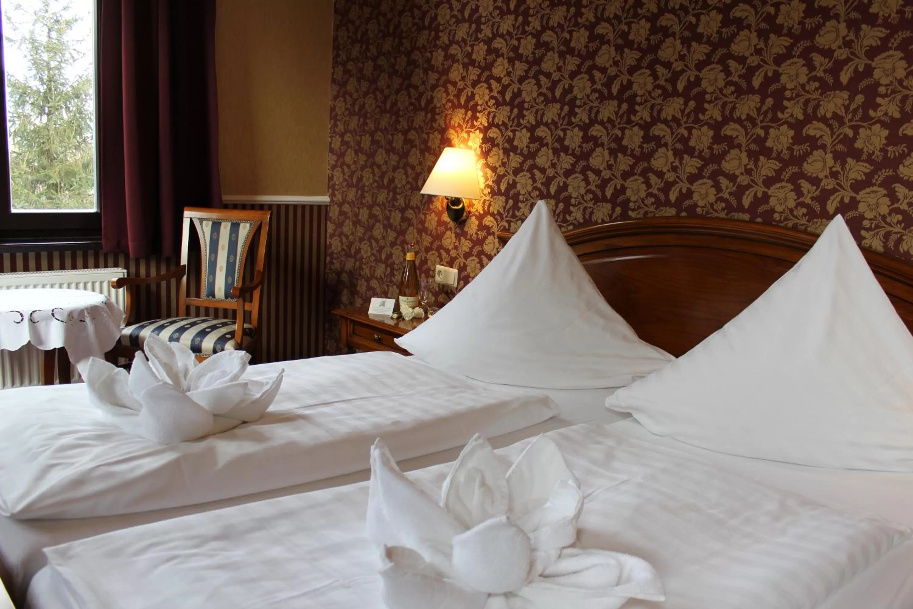 Photo of the whole room, Bed in Schlosshotel Stecklenberg