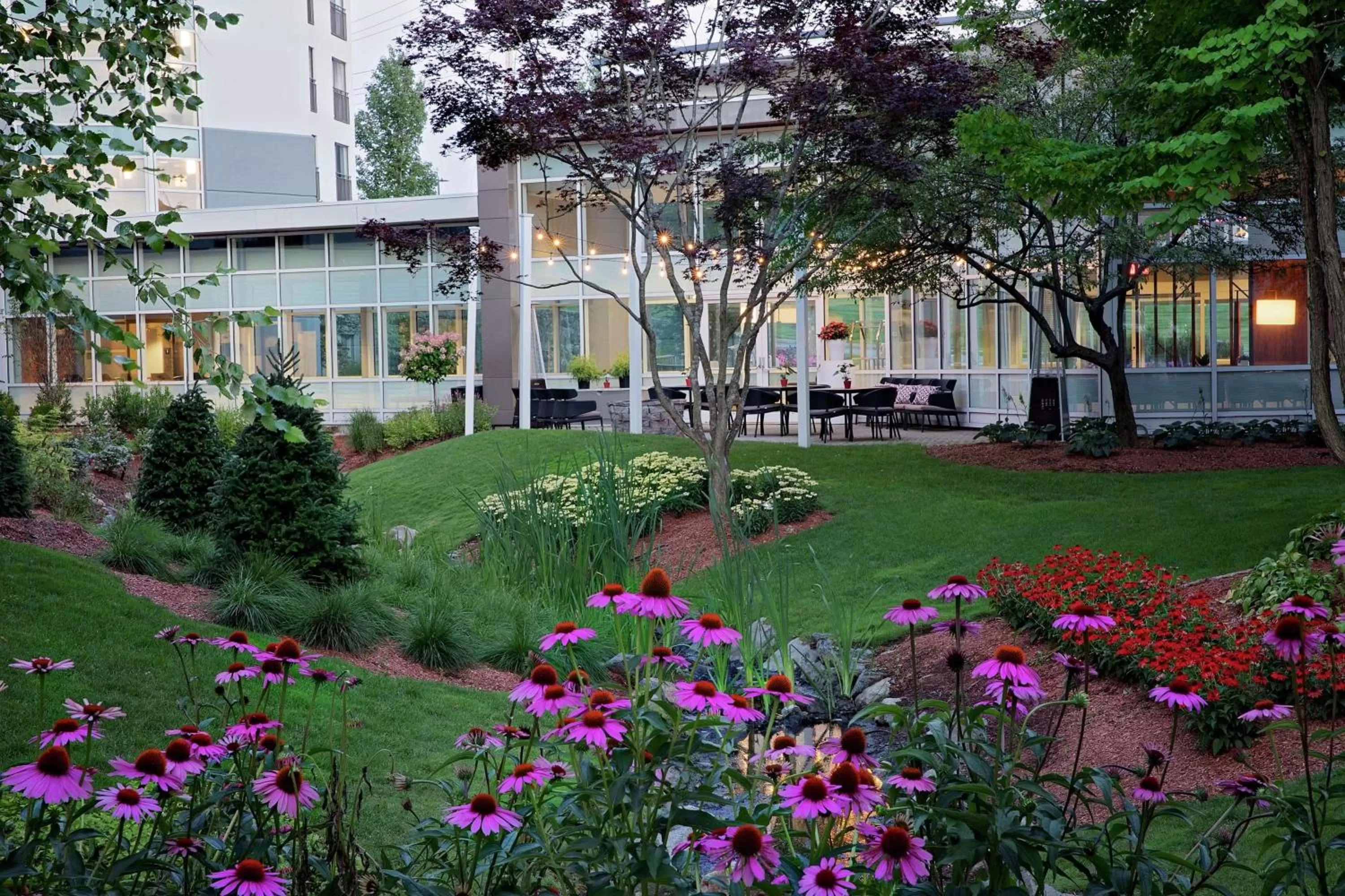 Garden in Embassy Suites by Hilton Boston Marlborough