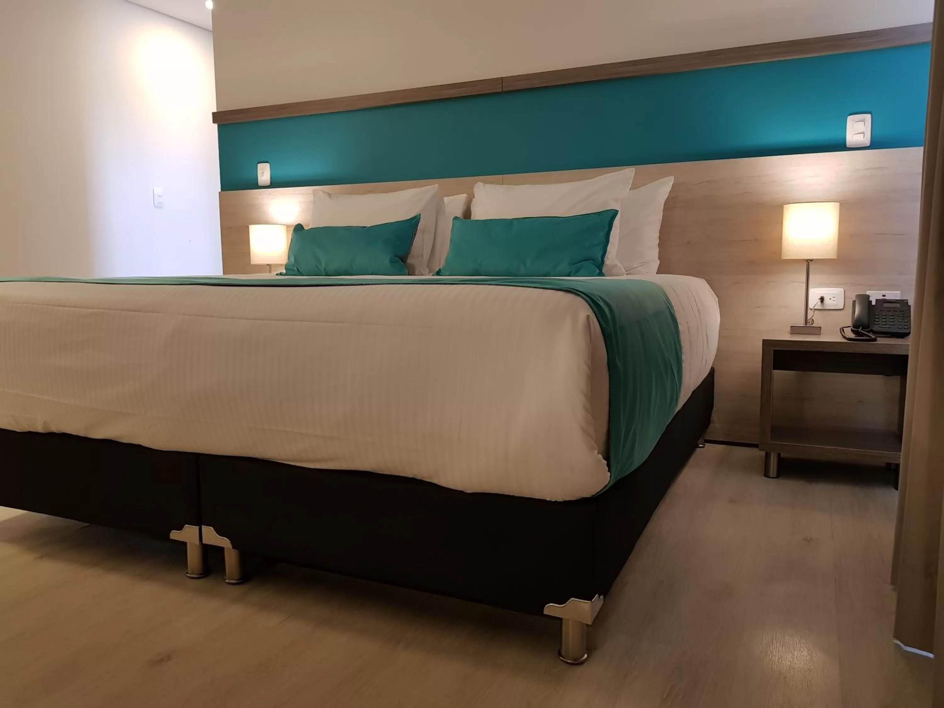 Photo of the whole room, Bed in Hotel Nivari Duitama