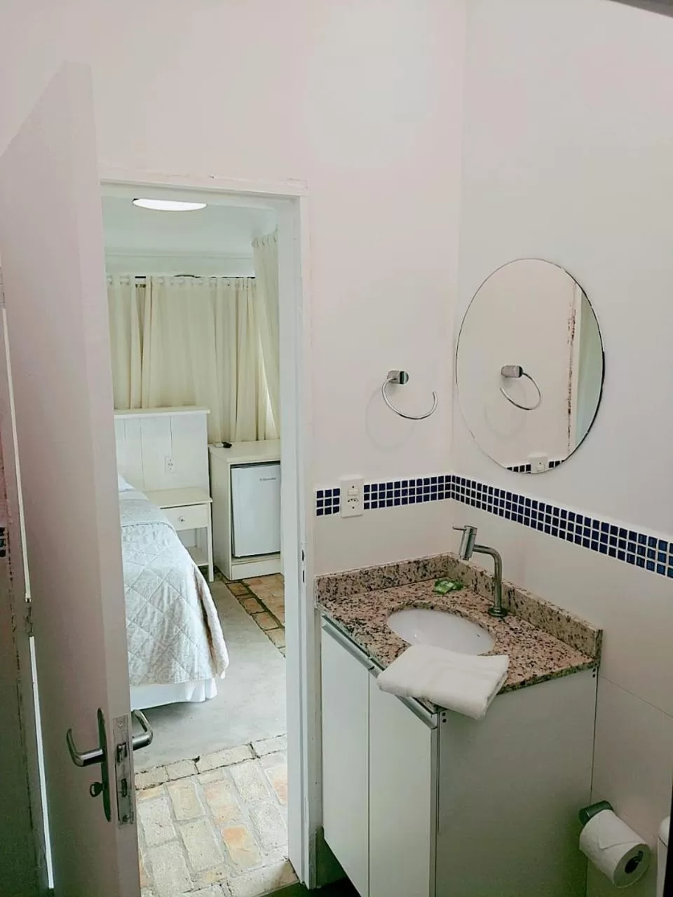 Bathroom in Pousada Canto da Vigia