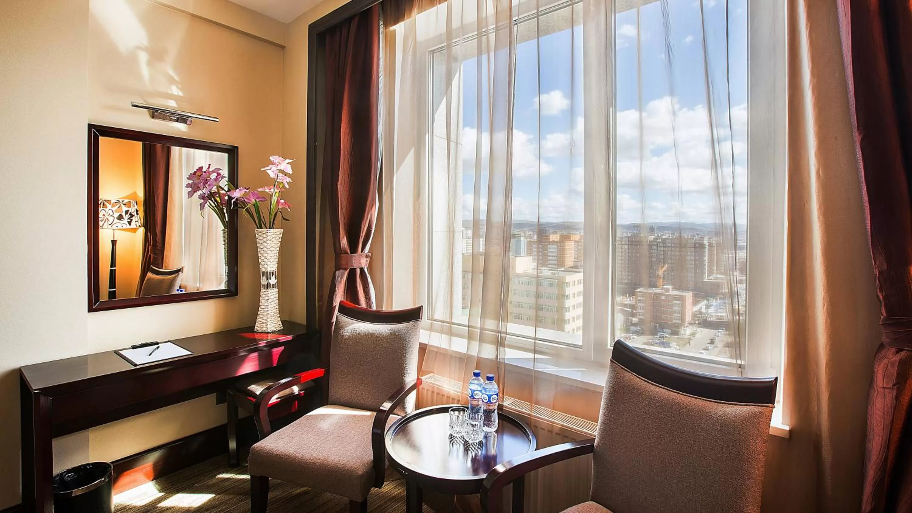 City view in Grand Hill Hotel Ulaanbaatar