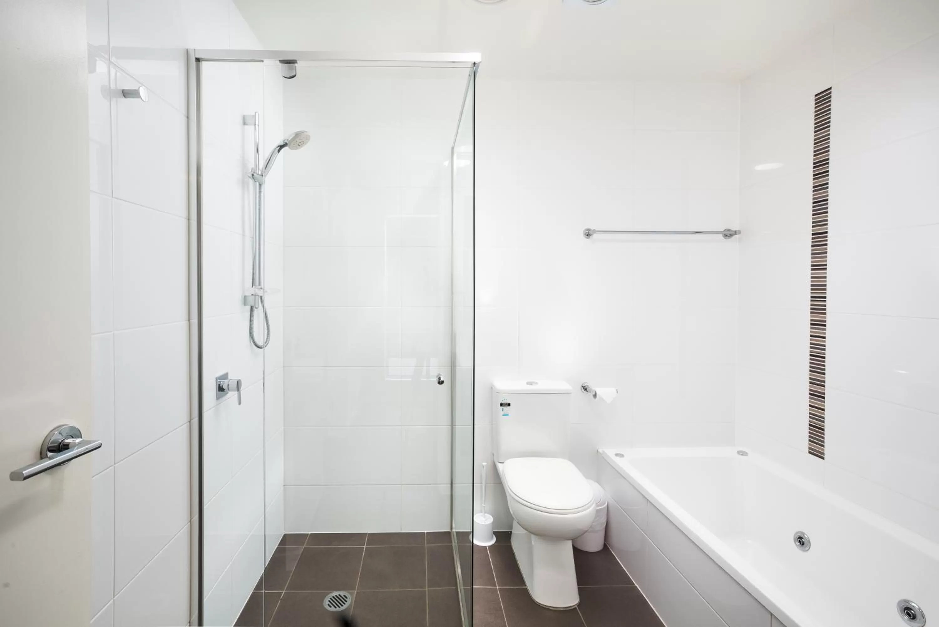 Shower in Charlestown Executive Apartments