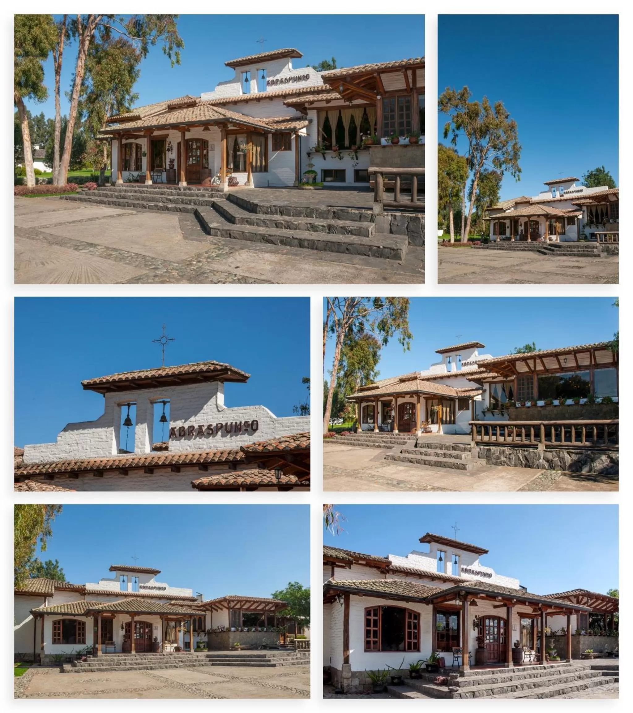 Facade/entrance in Hotel Hacienda Abraspungo