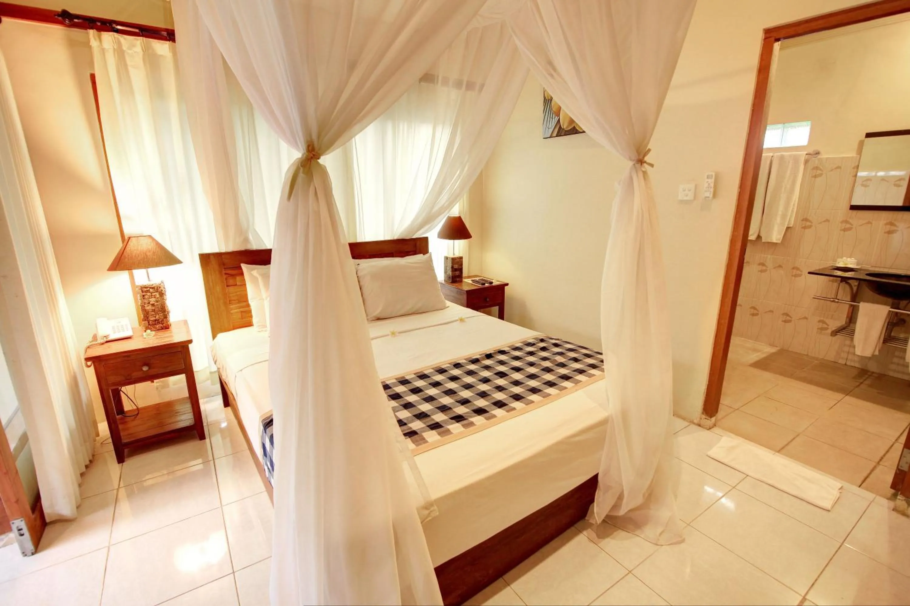 Bedroom in Bali Dream Resort Ubud