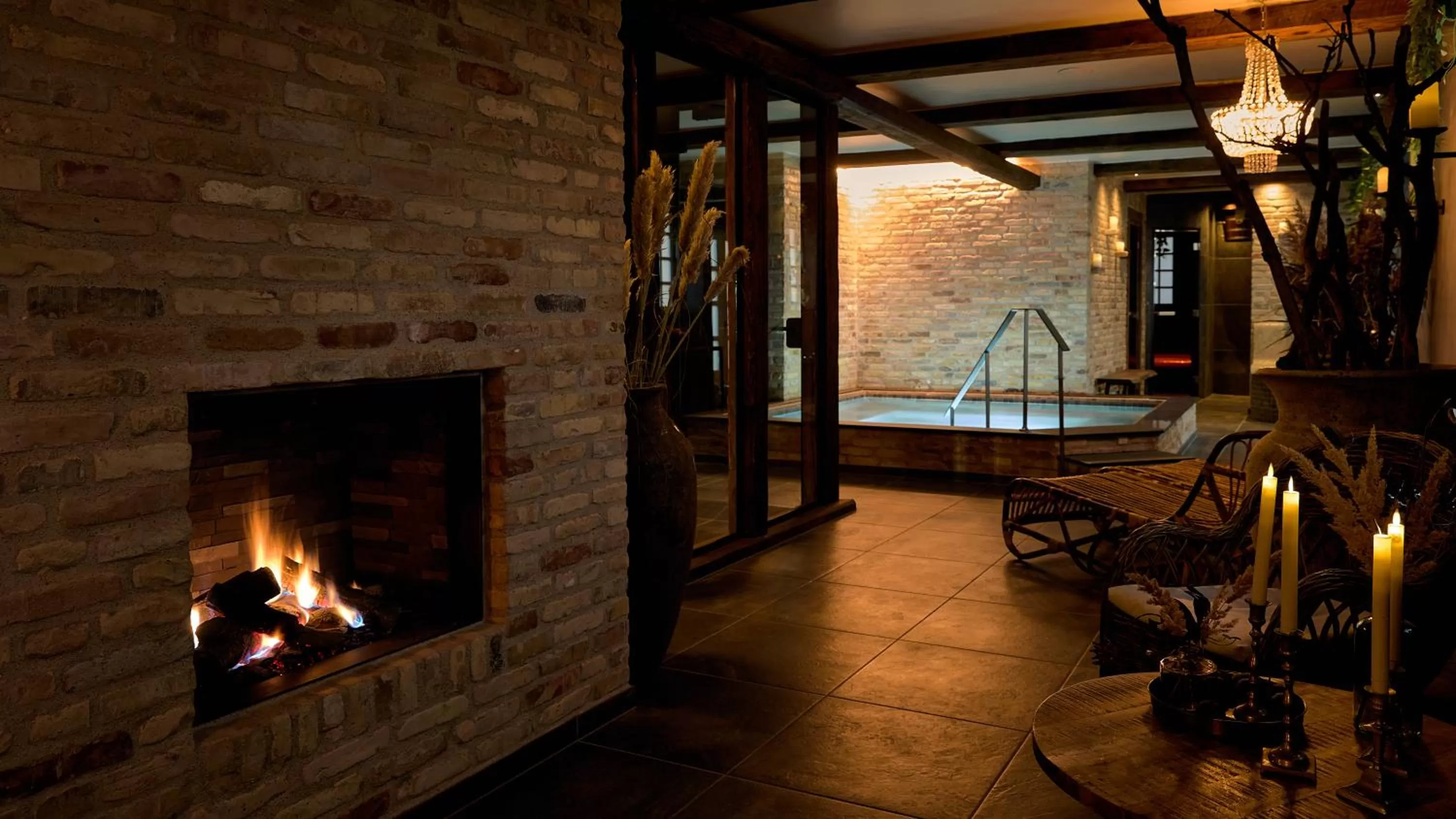 Spa and wellness centre/facilities in Hotel Kirstine