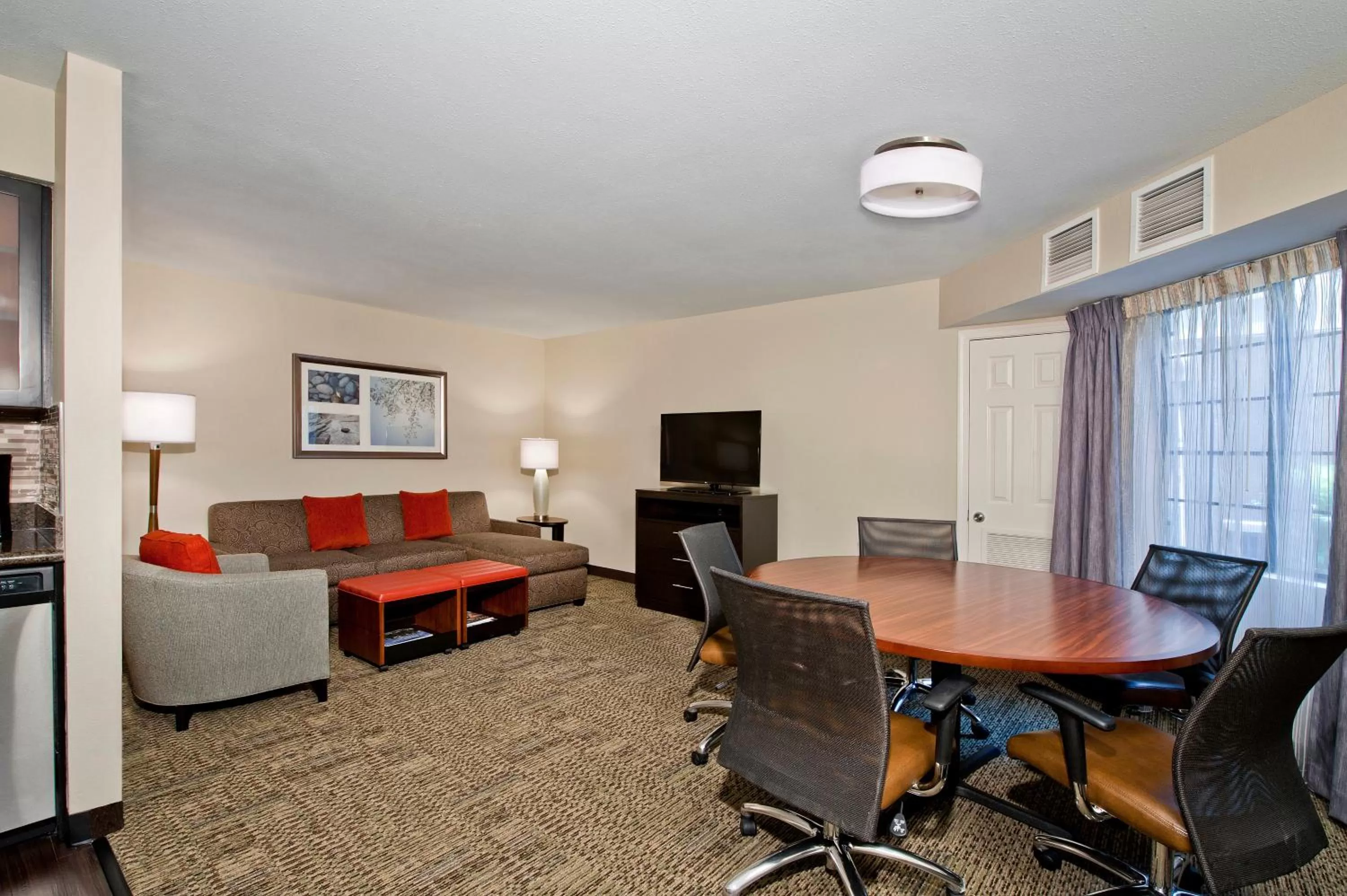 Living room in Staybridge Suites - Charlotte Ballantyne by IHG