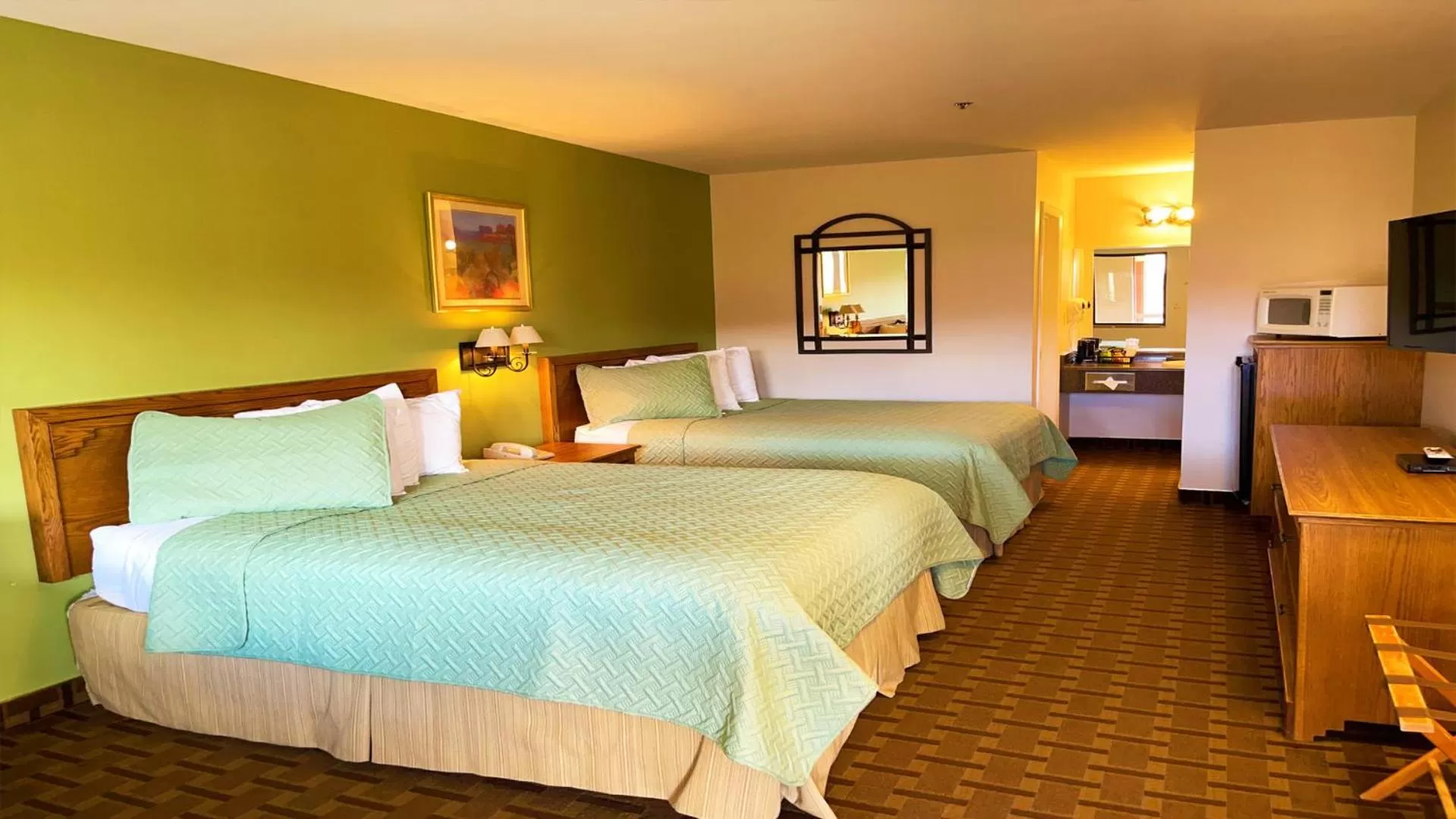 Photo of the whole room, Bed in The Noor Hotel