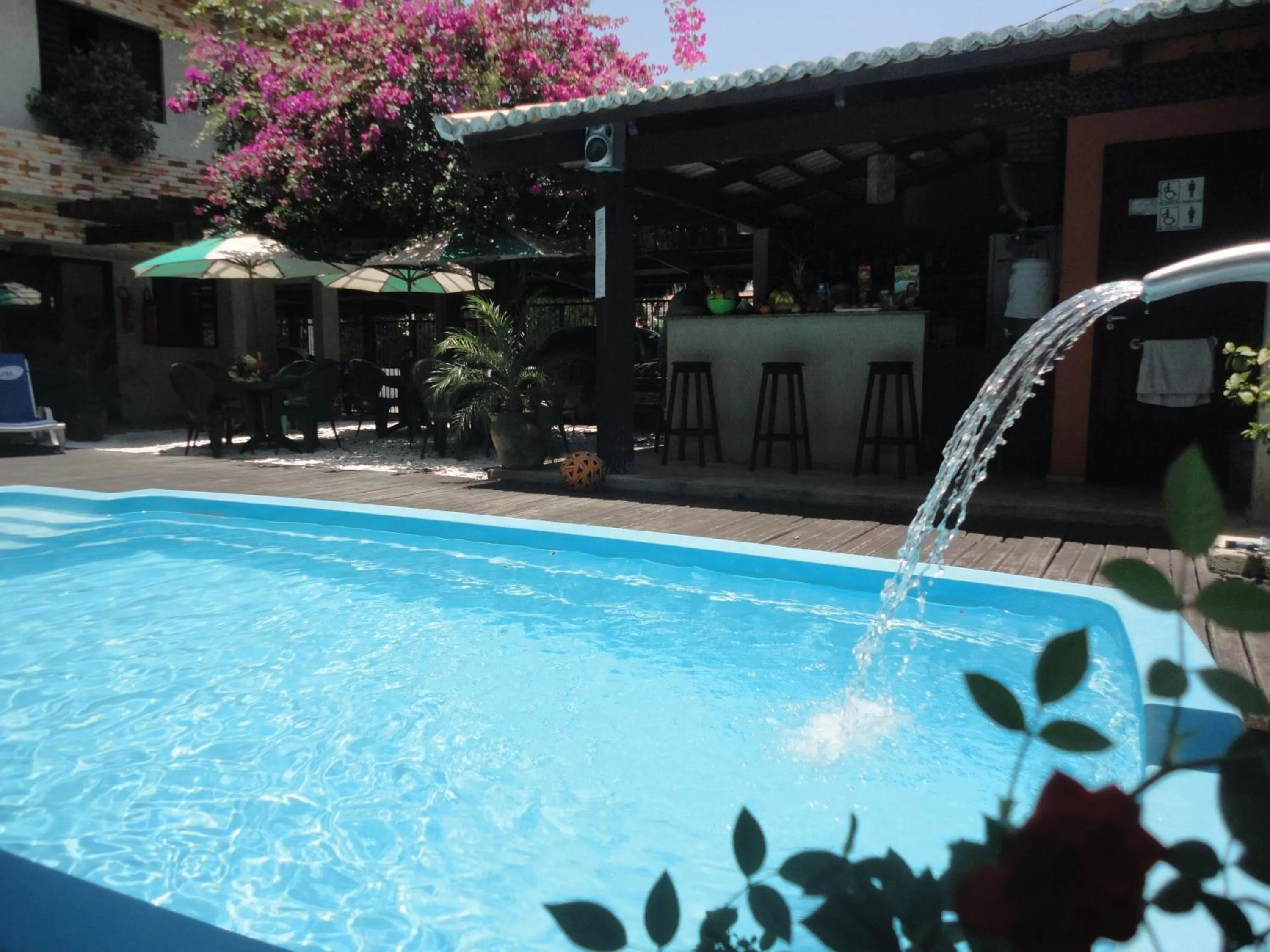 Lounge or bar in Pousada Beija Flor