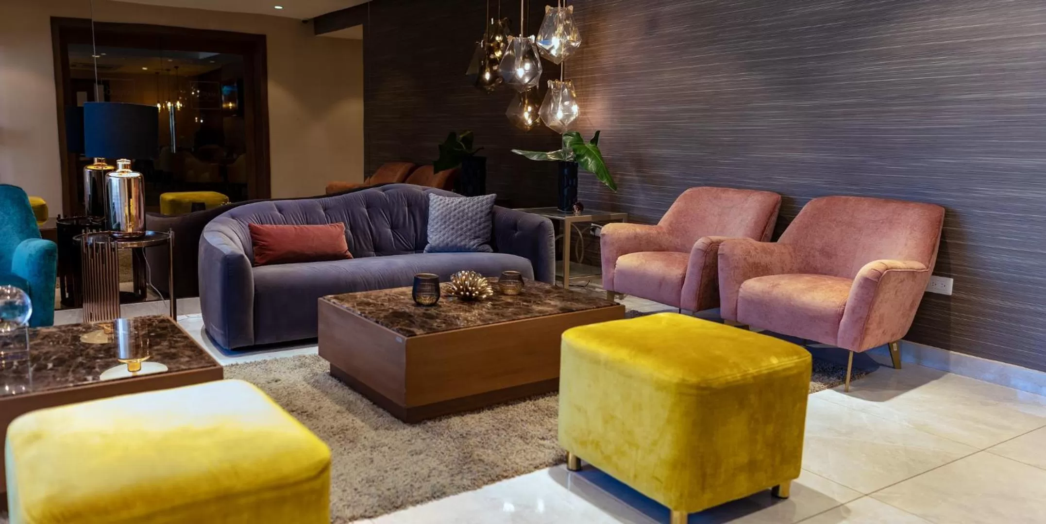 Living room in Hotel Aladino