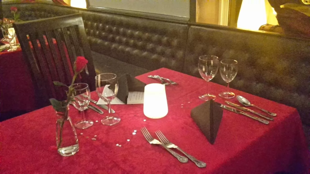 Dining area in Maryfield House Hotel