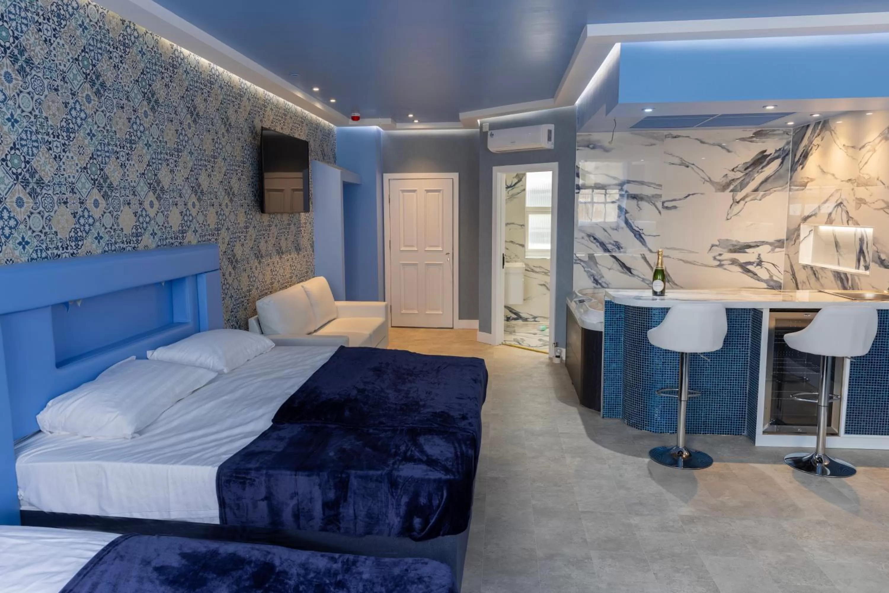 Living room in Mischief Liverpool