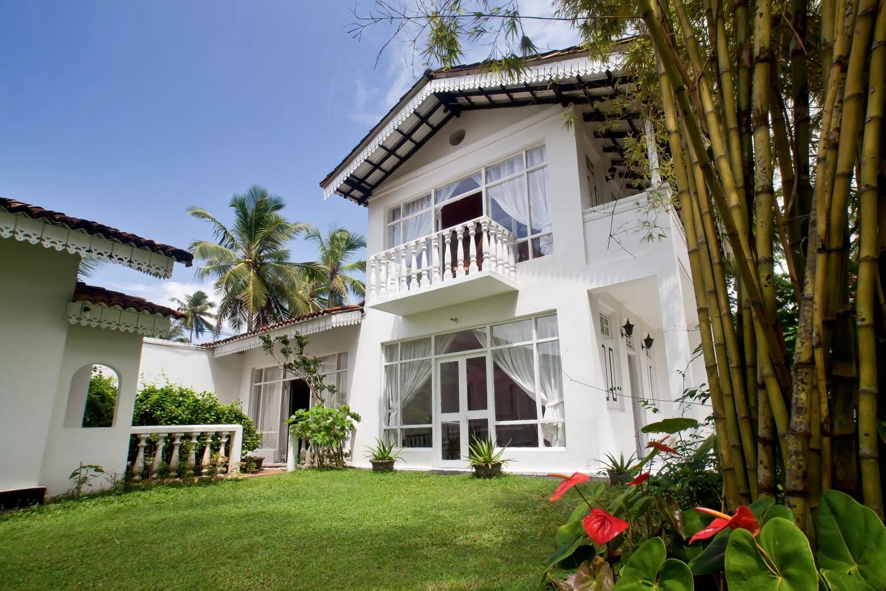 Facade/entrance in Chitra Ayurveda