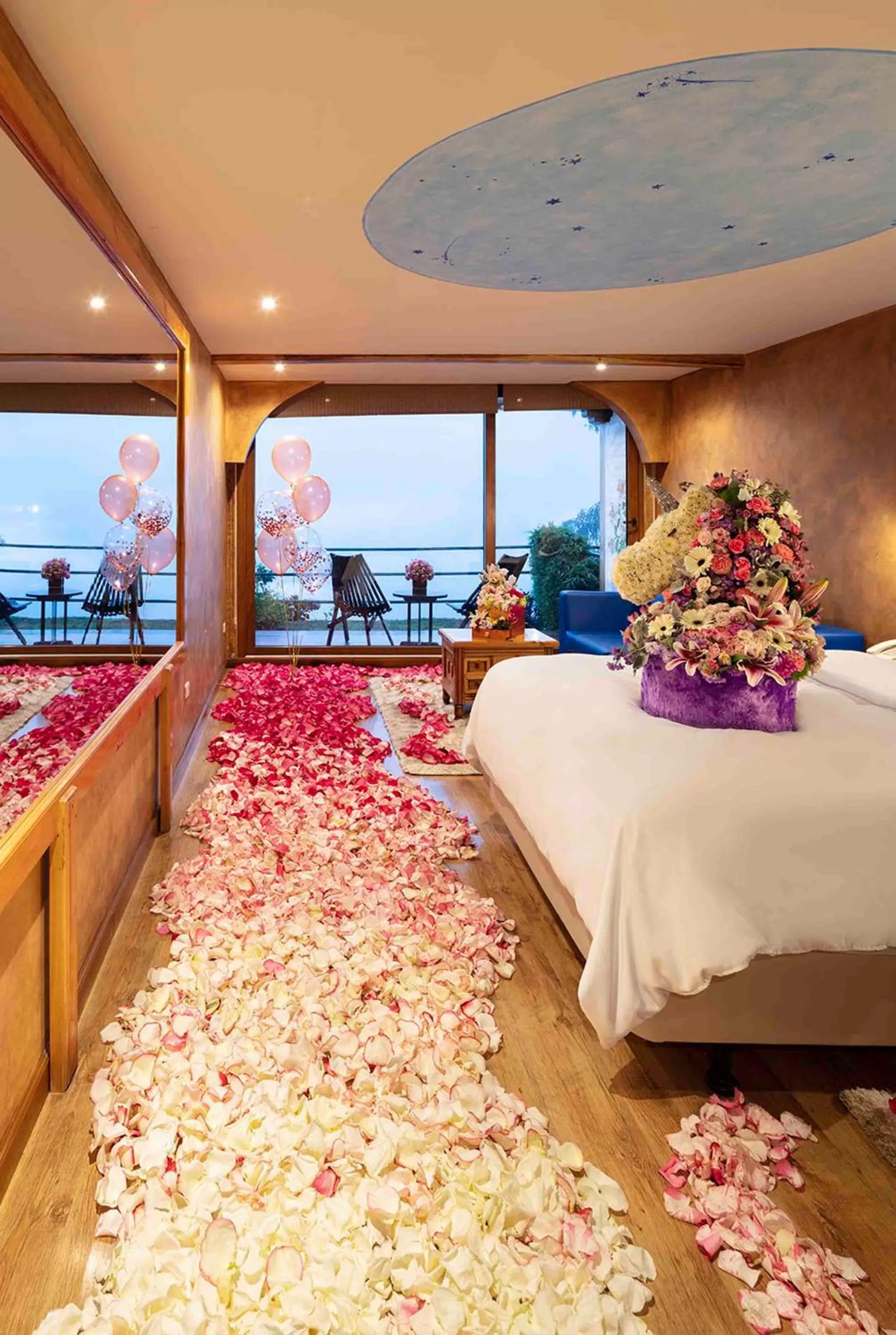 Decorative detail in Luna Volcán, Adventure SPA