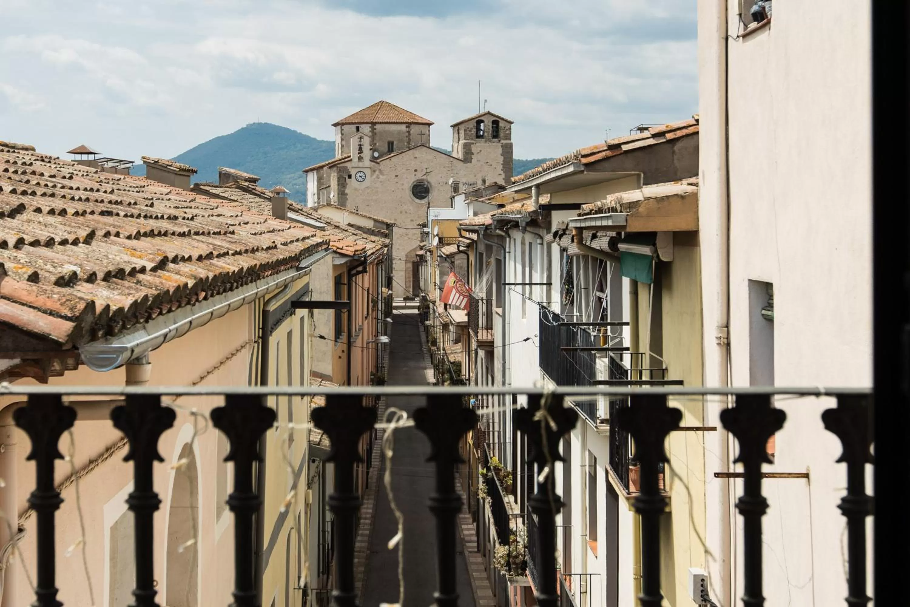 City view in Hotel Alta Garrotxa