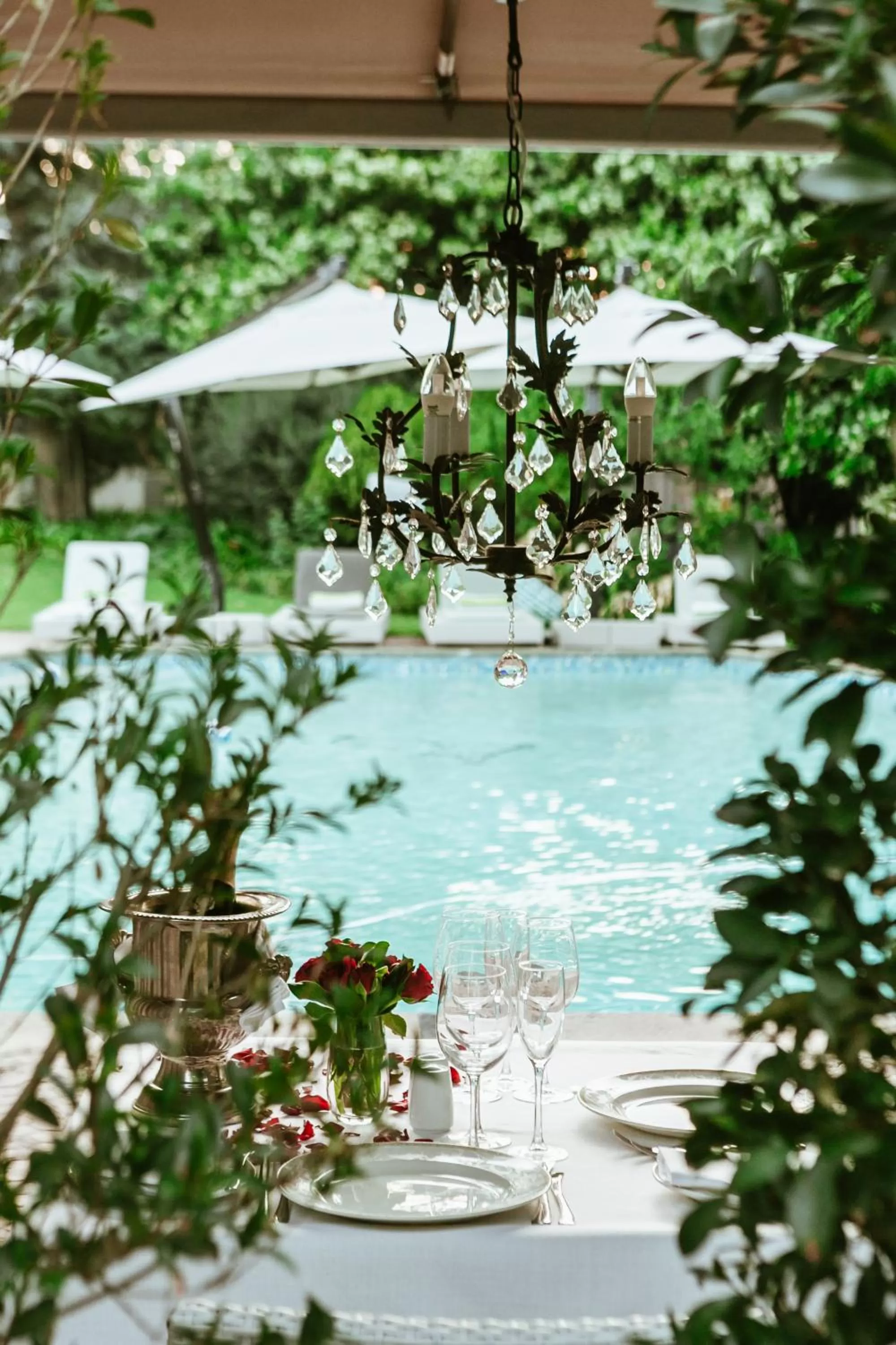 Swimming pool in Fairlawns Boutique Hotel & Spa