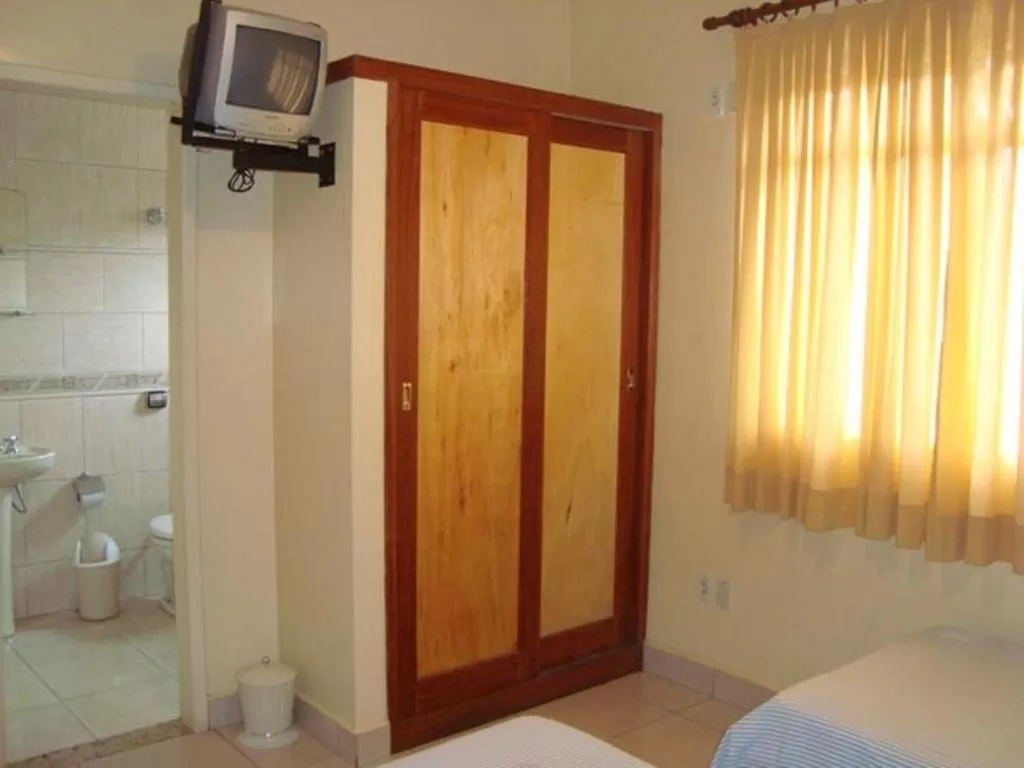 TV/Entertainment Center in Hotel Faisca