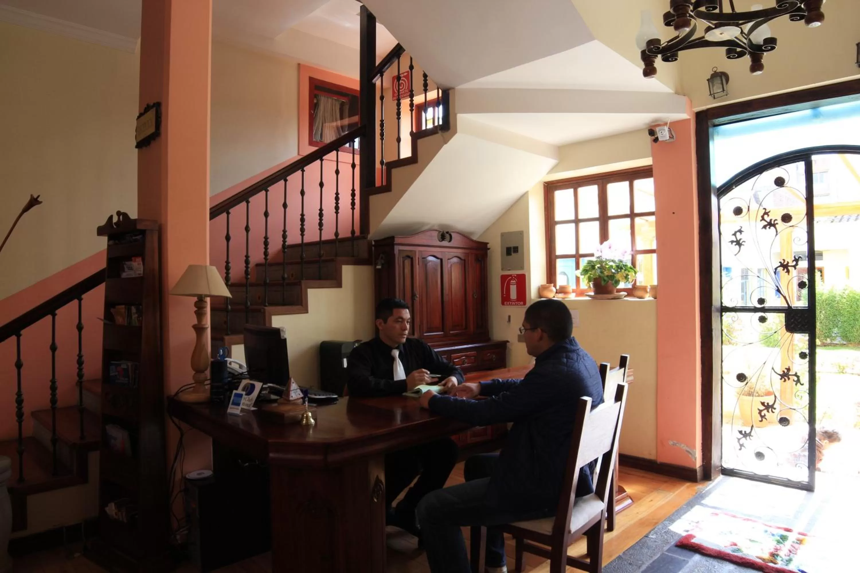 Lobby or reception in Hotel Spa Mansion Santa Isabella