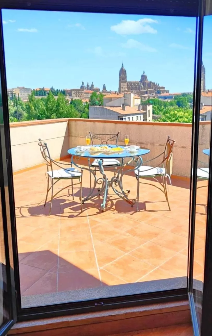 View (from property/room) in Hotel Ele Puente Romano de Salamanca