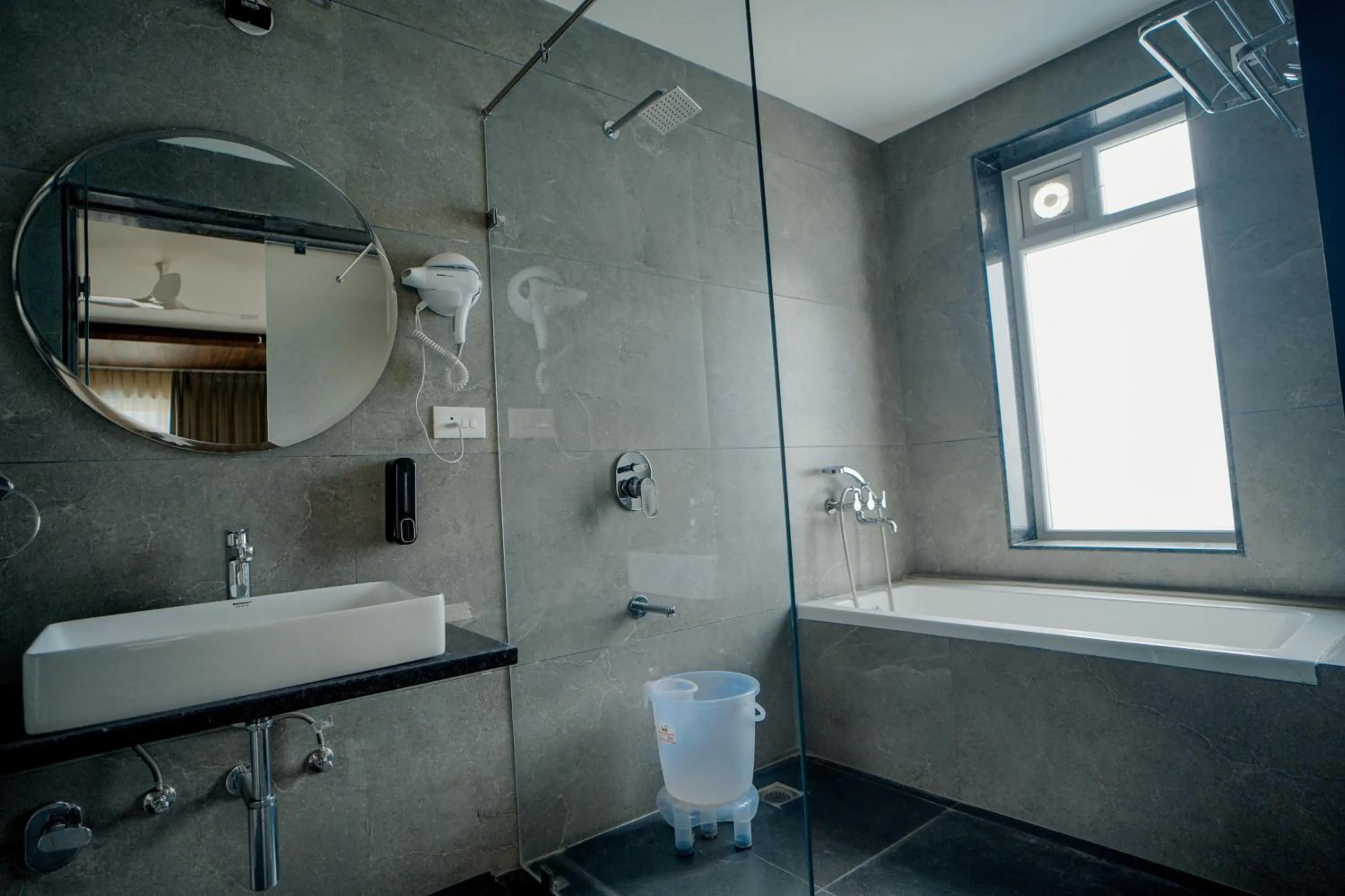Shower in SURAMYA-A Luxury Boutique Hotel