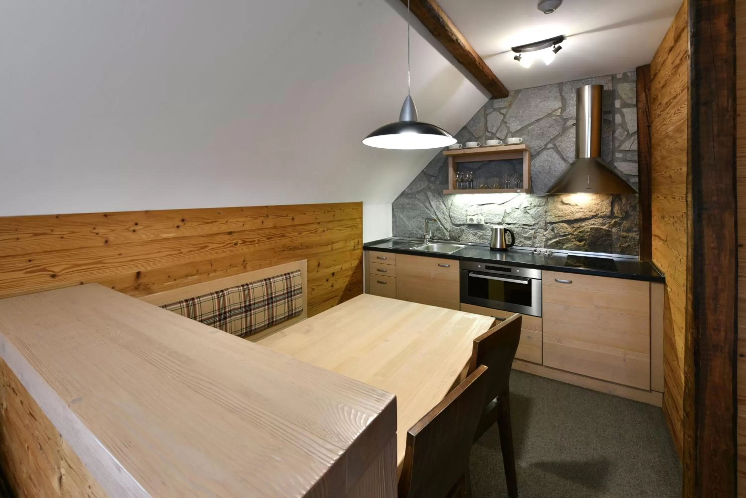 kitchen in APLEND Hotel Kukučka