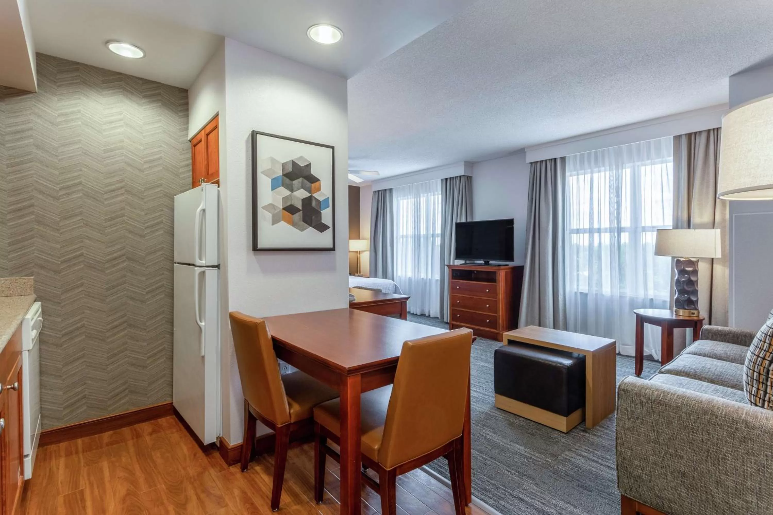 Living room in Homewood Suites by Hilton Albany