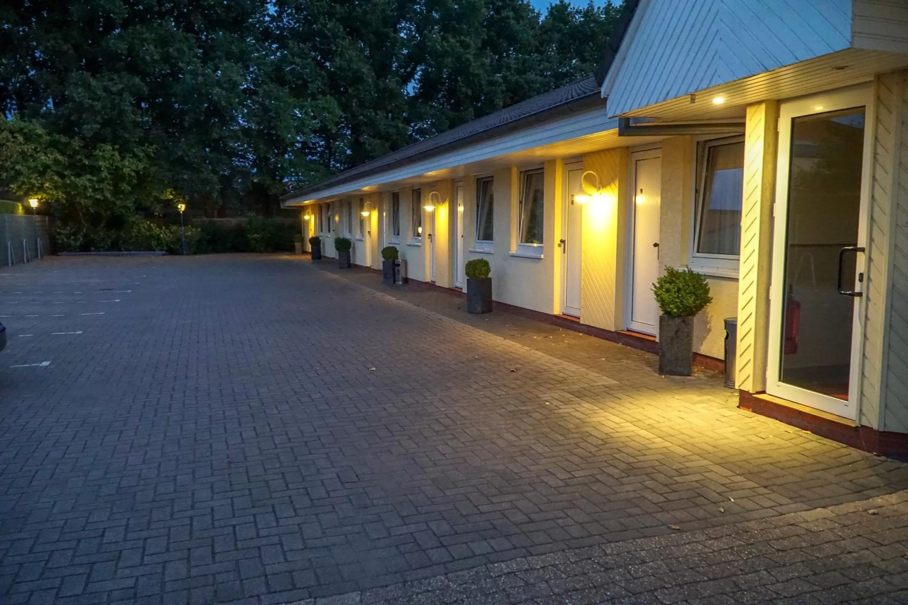 Property building in Trend Hotel