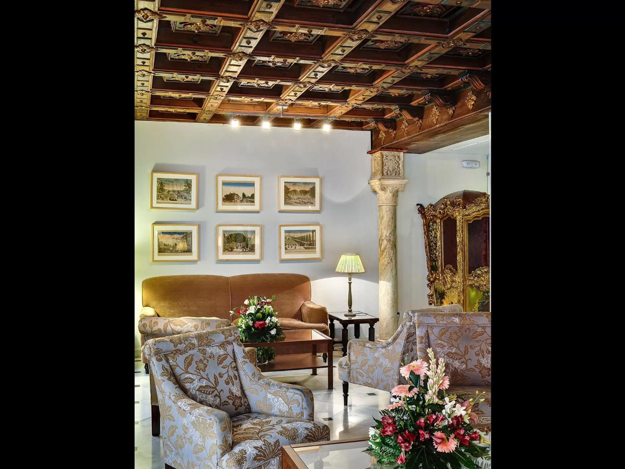 Living room in Hotel Murillo