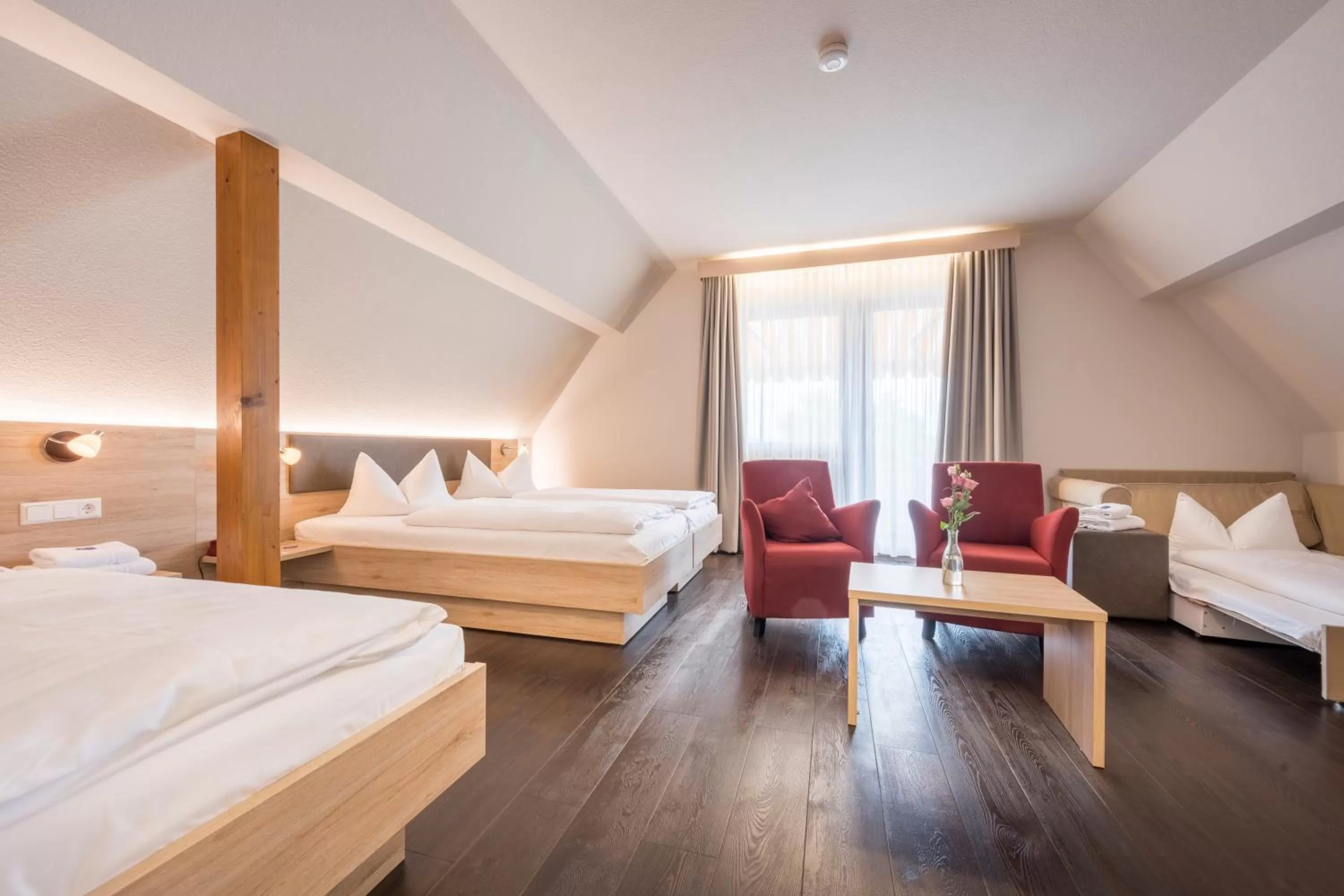 Photo of the whole room, Bed in Landhotel Traube