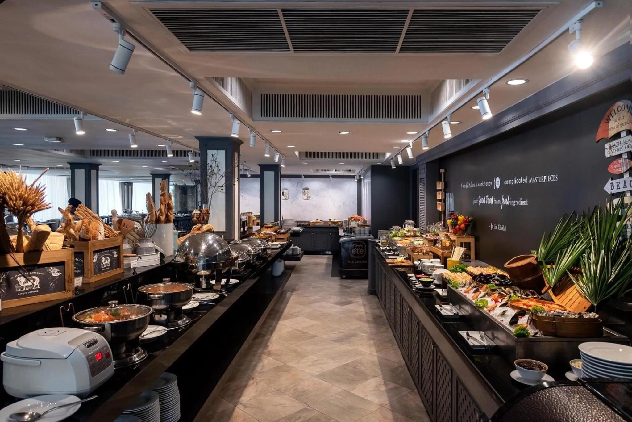 Restaurant/places to eat in SC Park Hotel