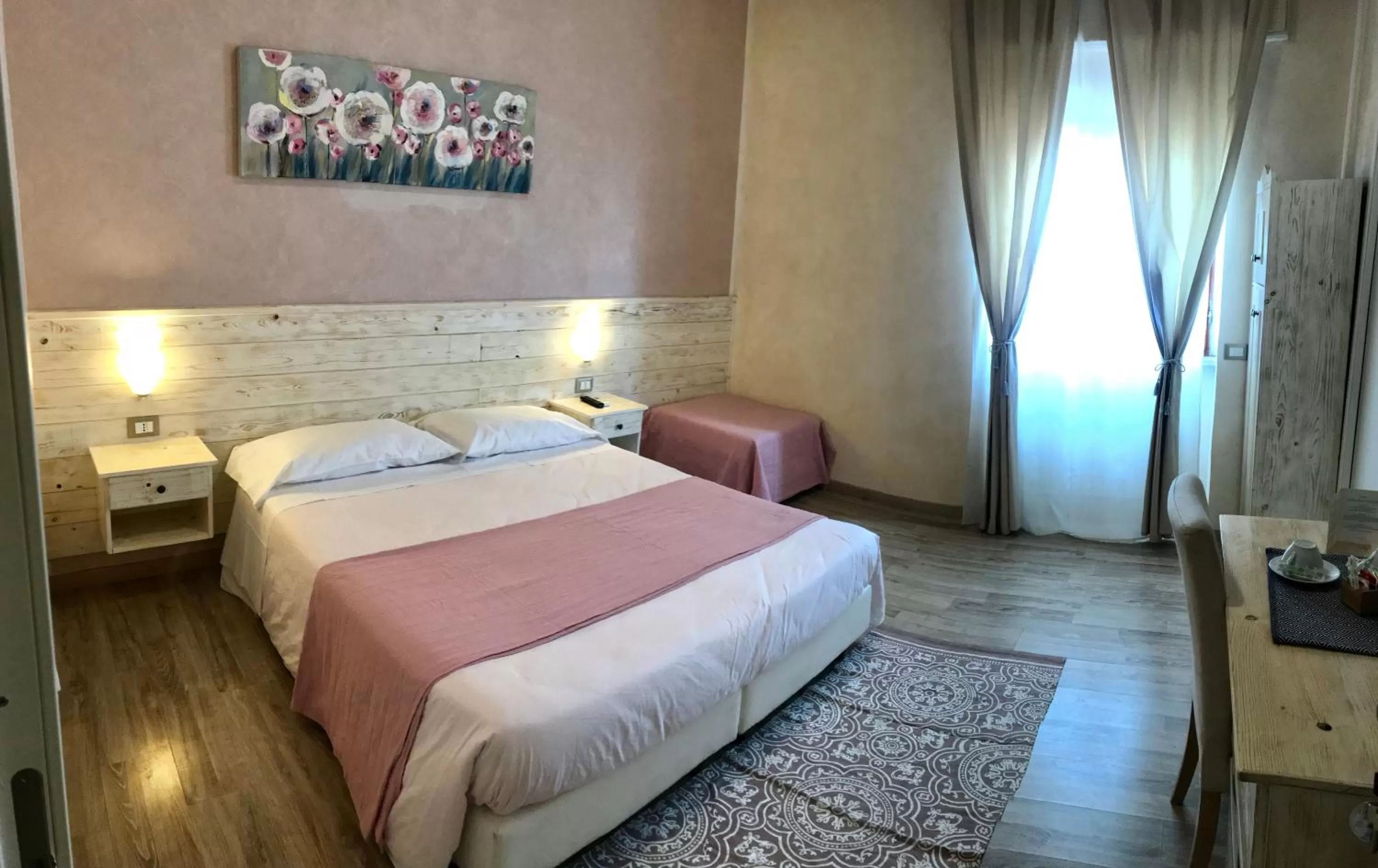 Bed in Fiumicino Airport B&B Deluxe