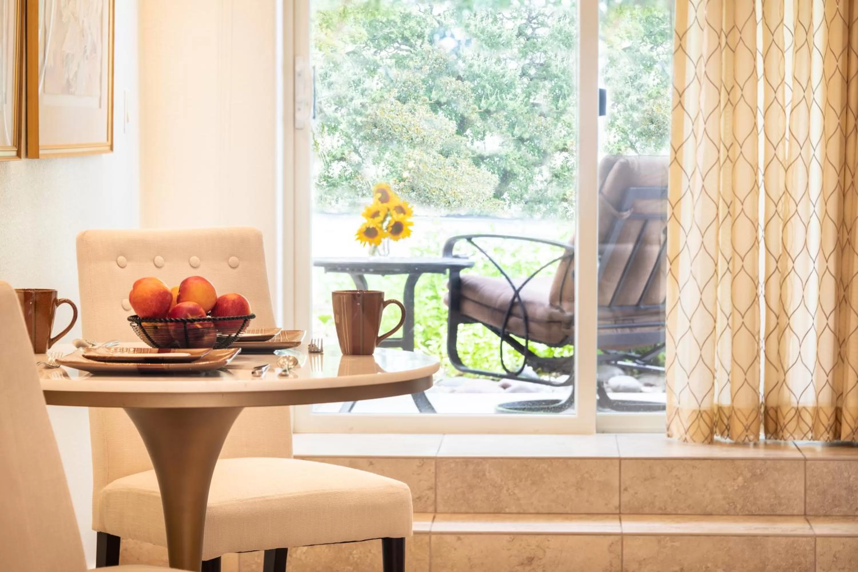 Patio in Inn on Lake Granbury a Boutique Hotel