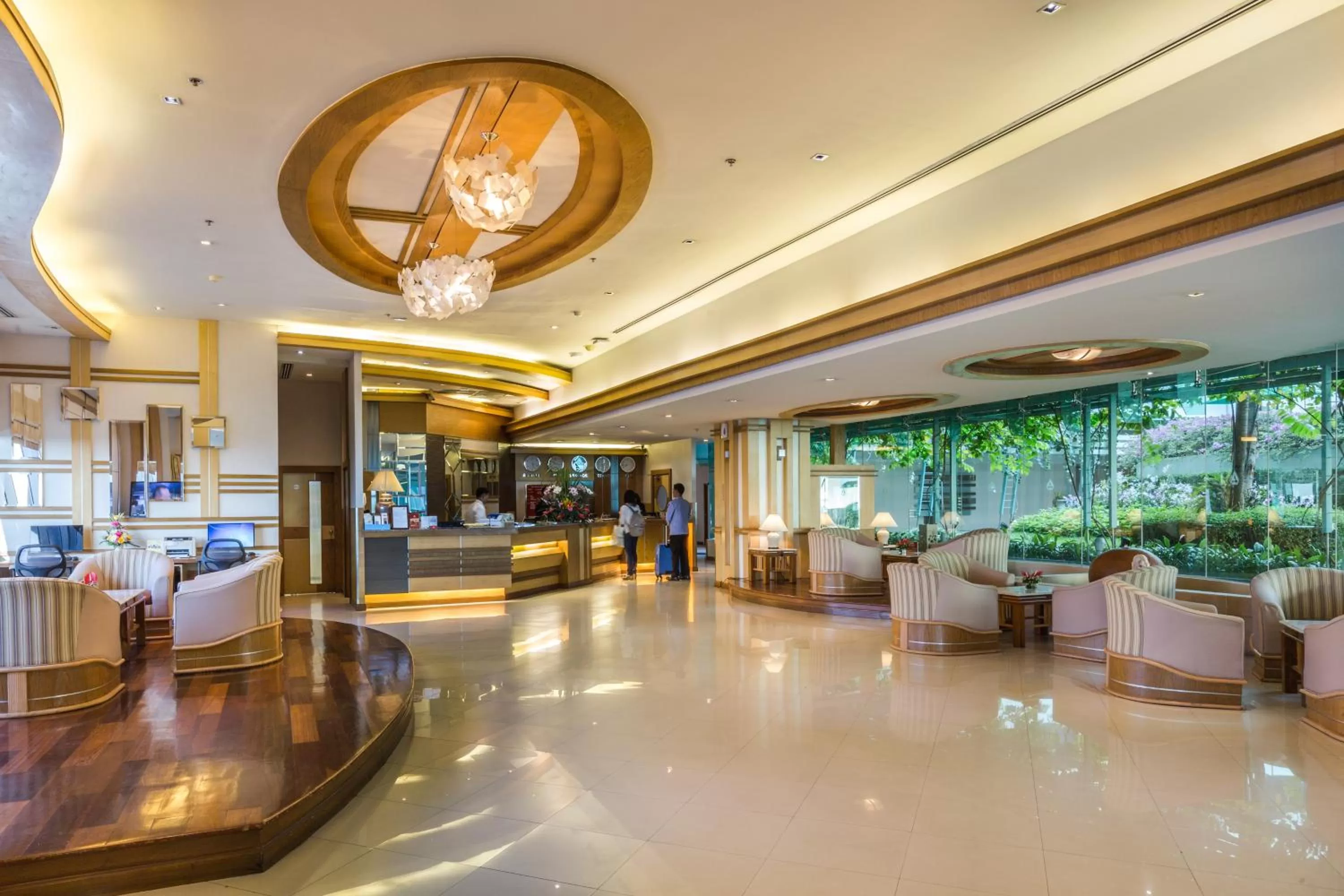 Lobby or reception in Asia Airport Hotel