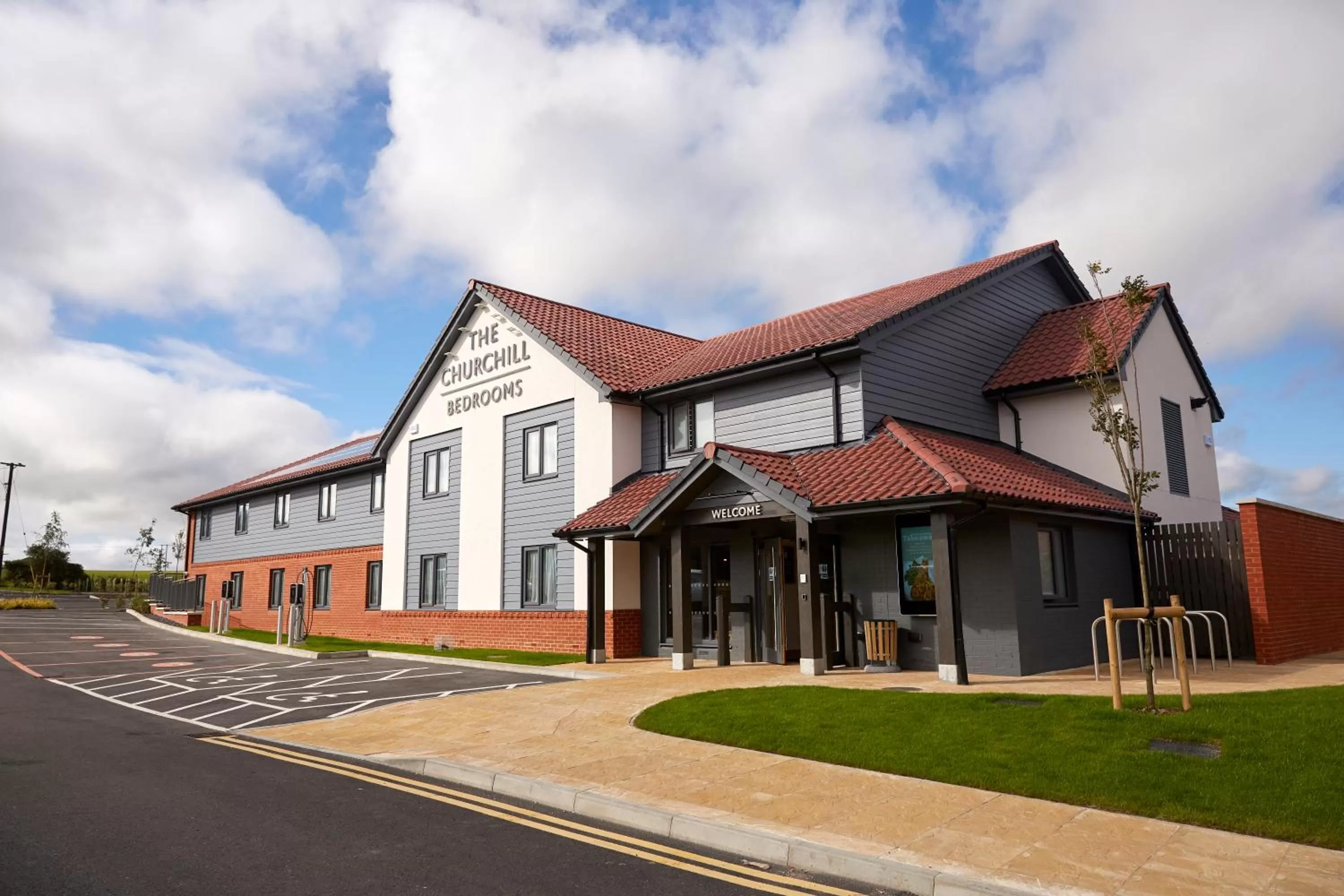 Property building in The Churchill By Greene King Inns