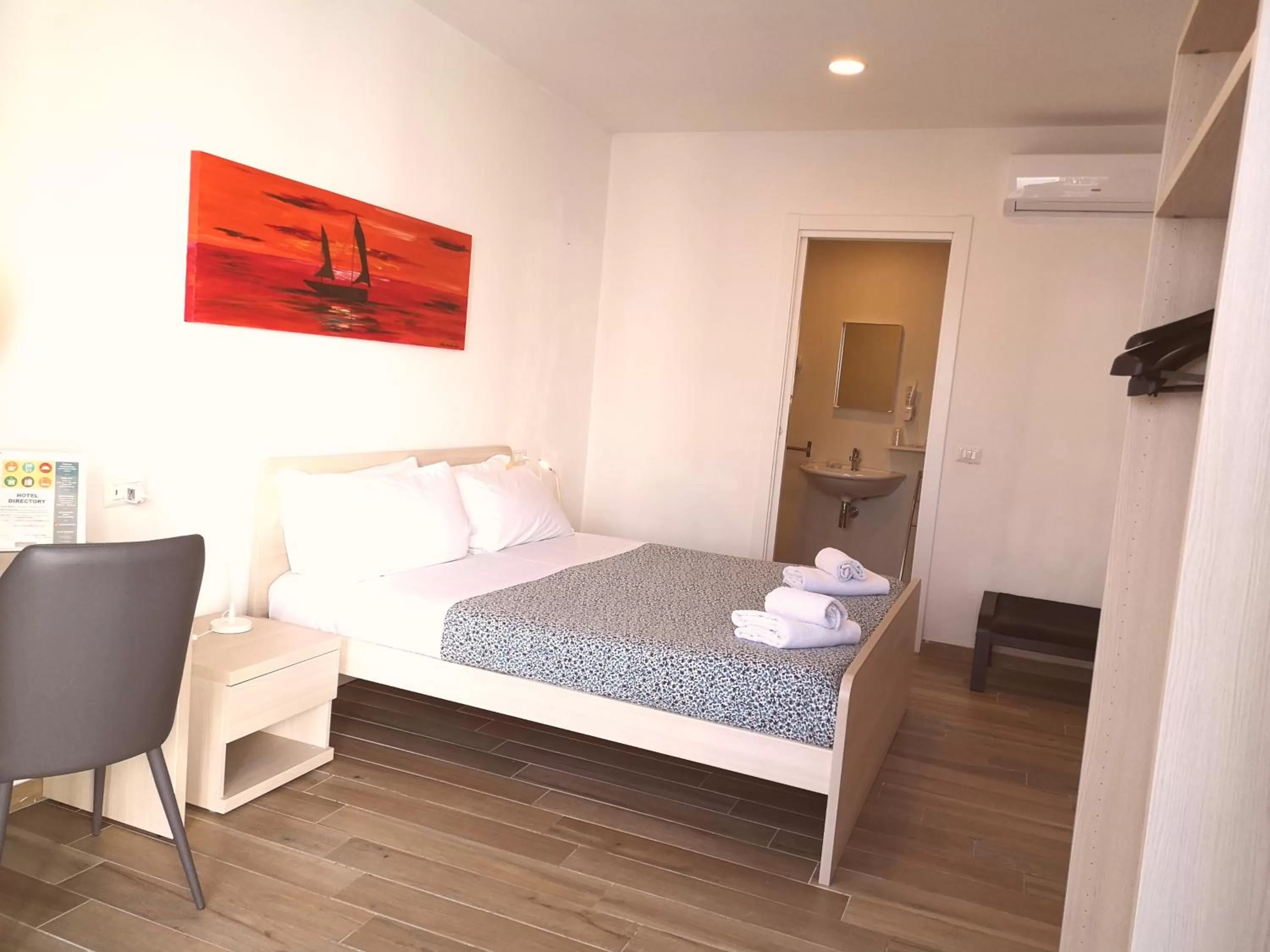 Bed in Academy Hotel