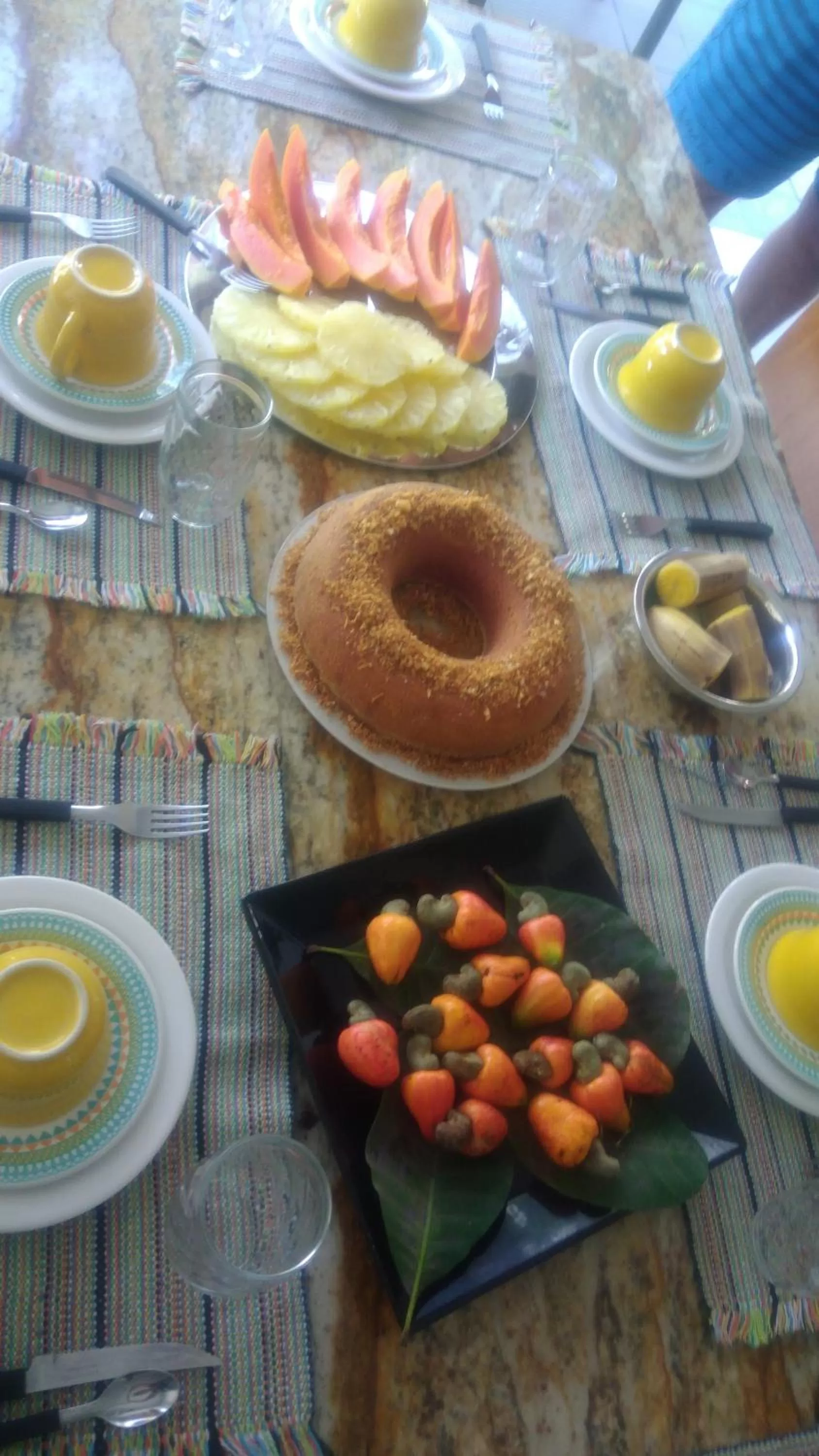 Food in A Casa Morro do Moreno