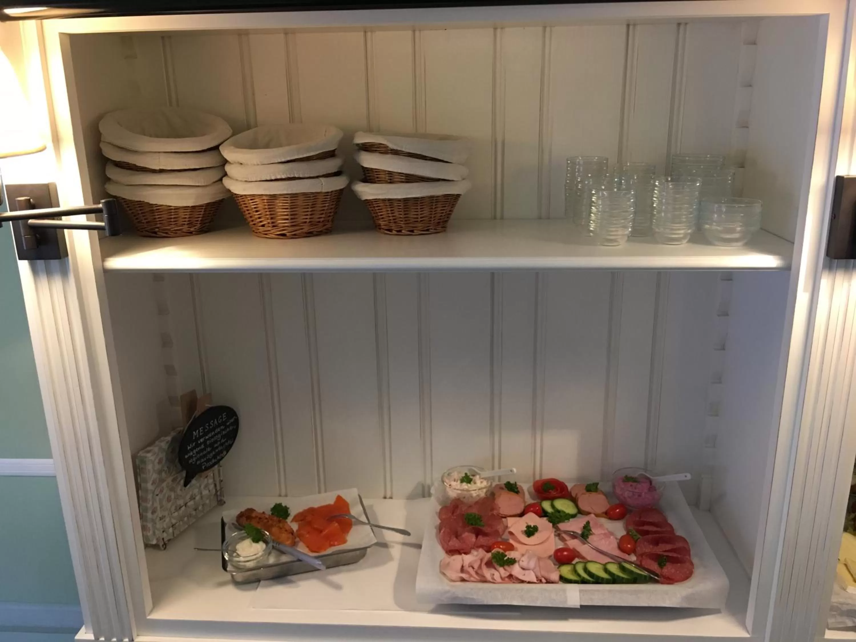 Buffet breakfast, Food in Hotel Bed & Breakfast am Dom